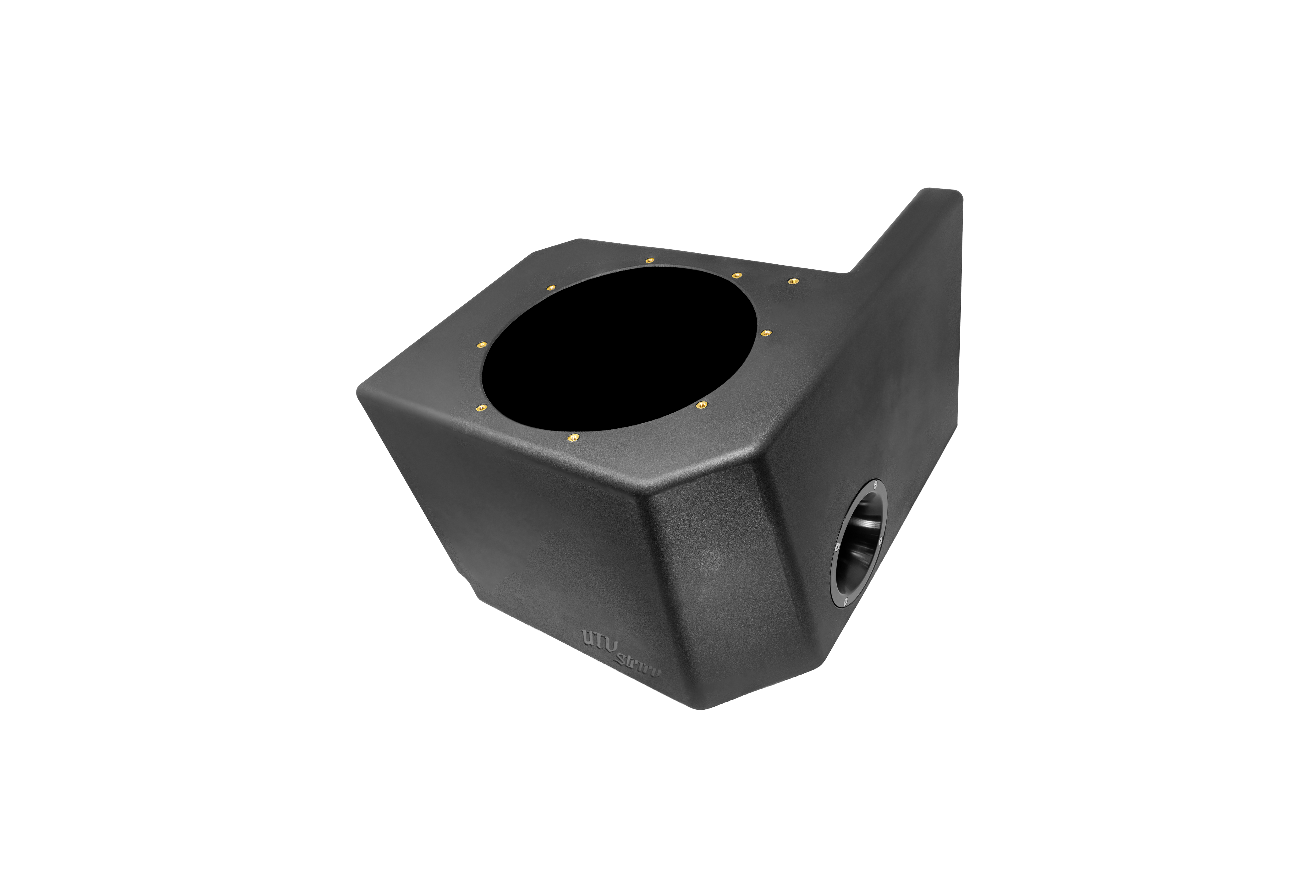 Polaris® Ranger 1500 10" Vented Passenger Subwoofer Enclosure V2 – Unloaded | UTVS-RNG-VENC-PASS-10