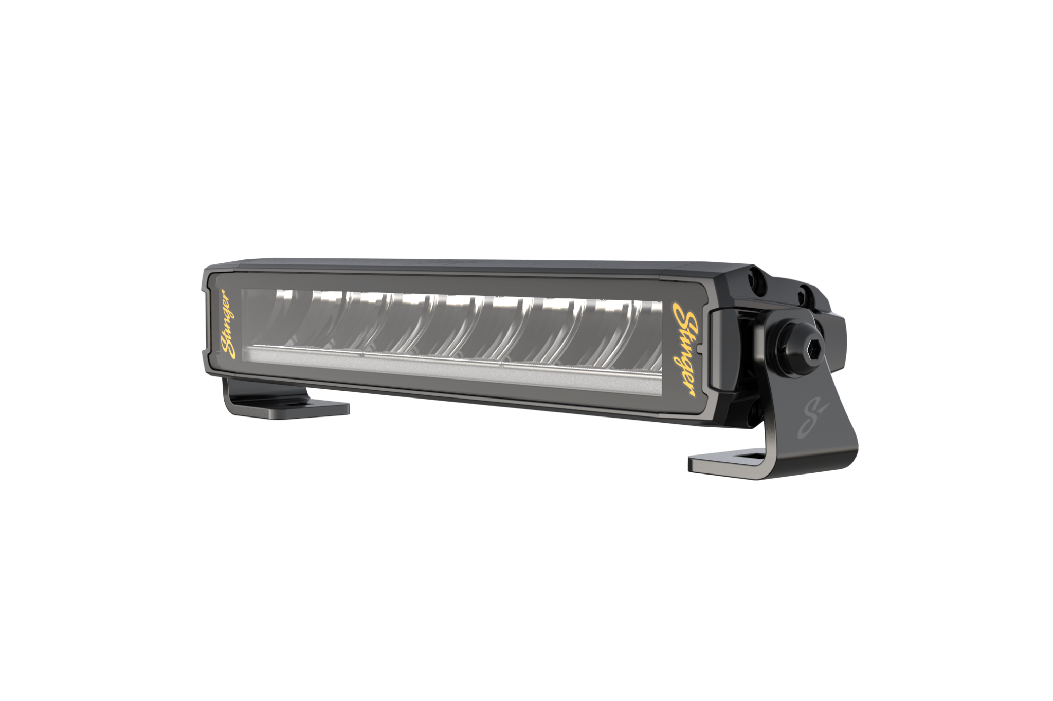 HEXCORE Universal 10" Straight LED Light Bar, Flood Beam with Amber & White Position Light | STL10LB