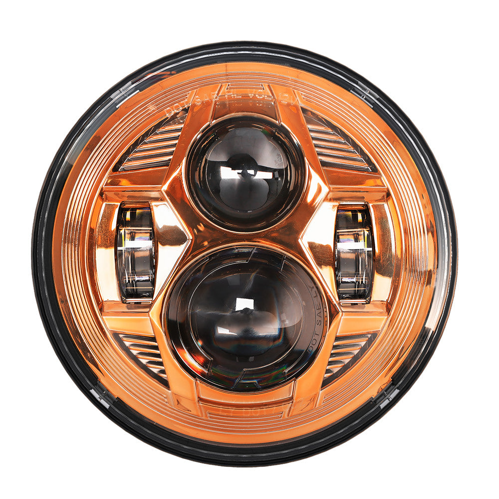 5.75" Hydrus round - Orange