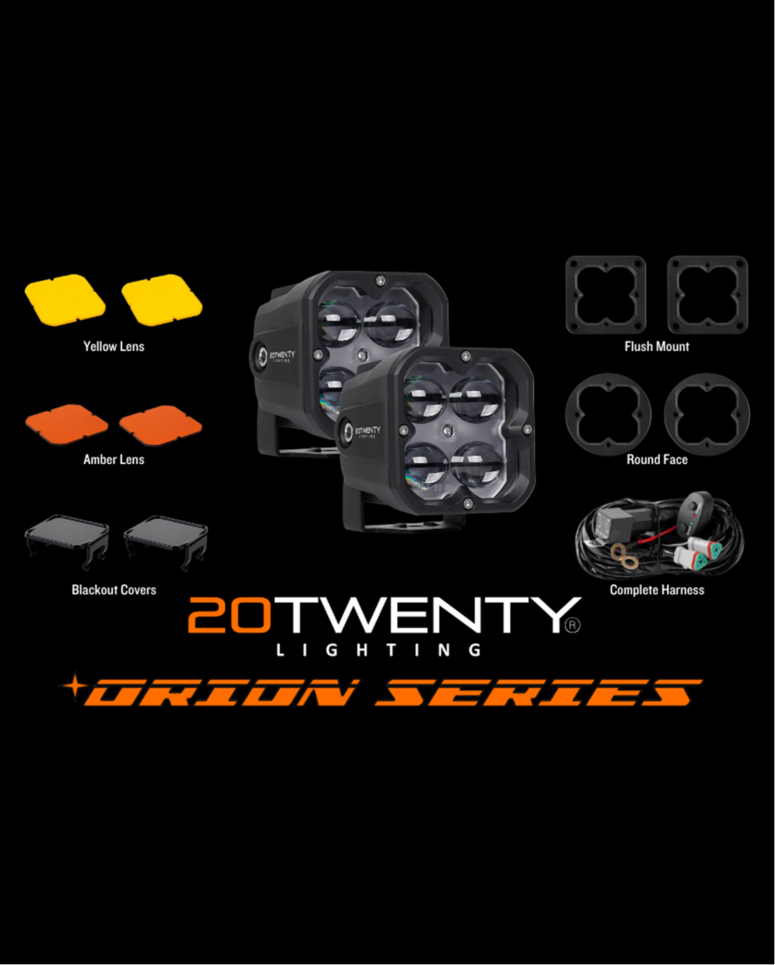 ORION 3" POD LIGHT - COMBO PATTERN