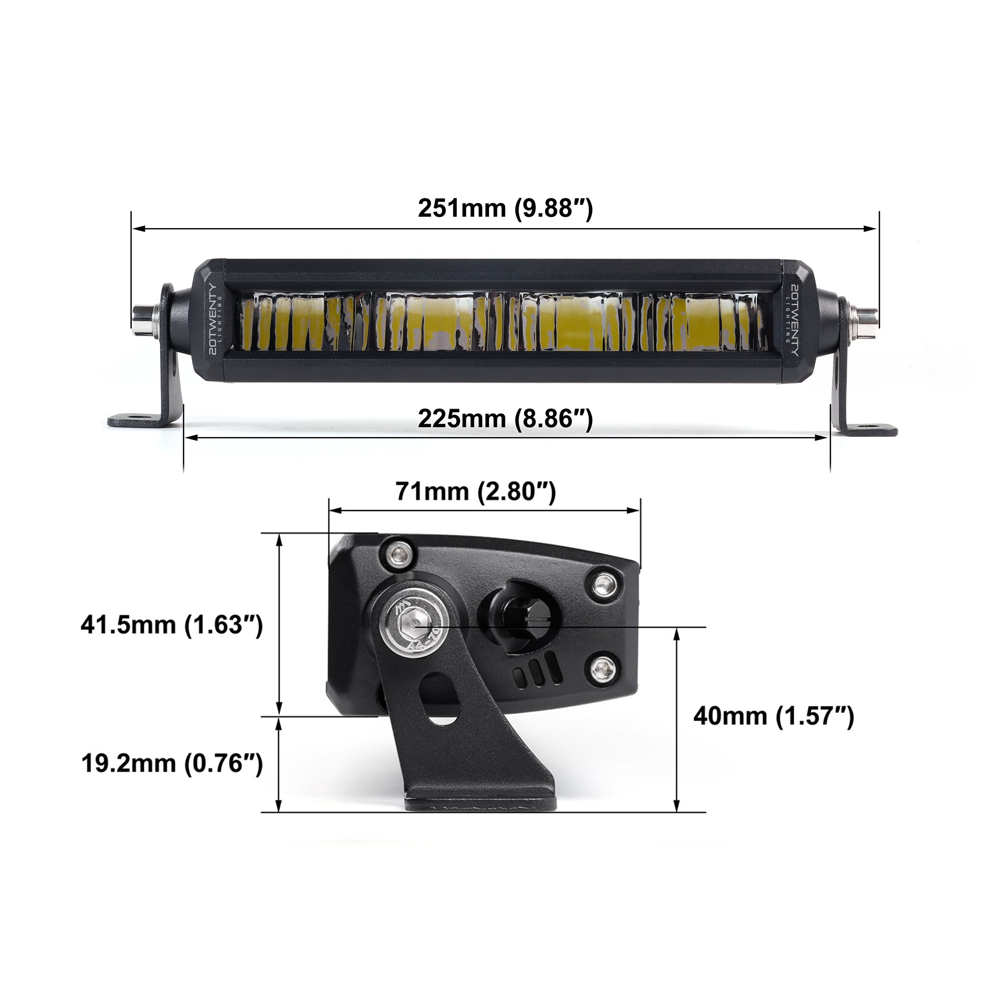 Orion 10" Light Bar by 20Twenty