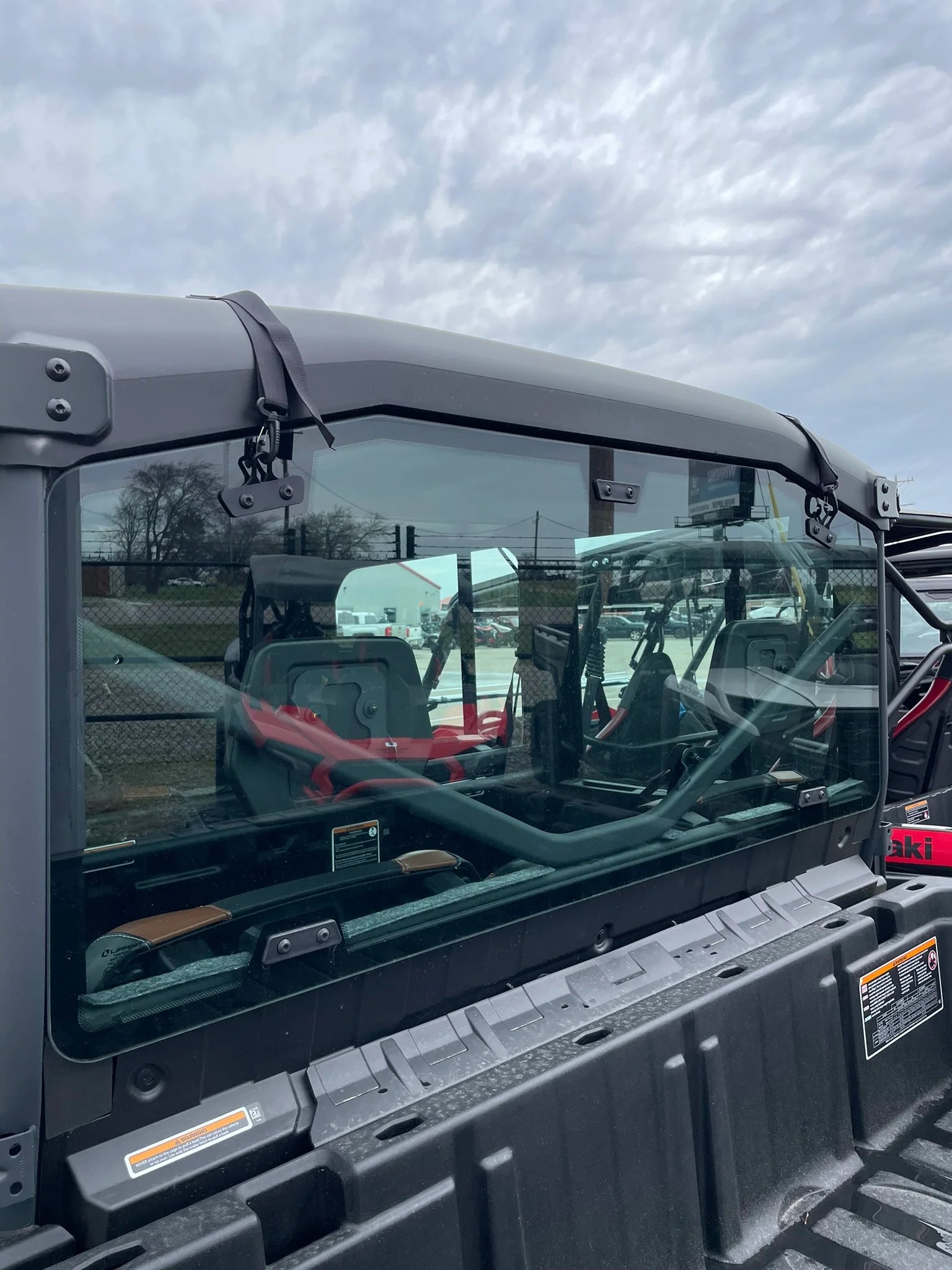 Can Am Defender "Ultimate" Windshield Protector