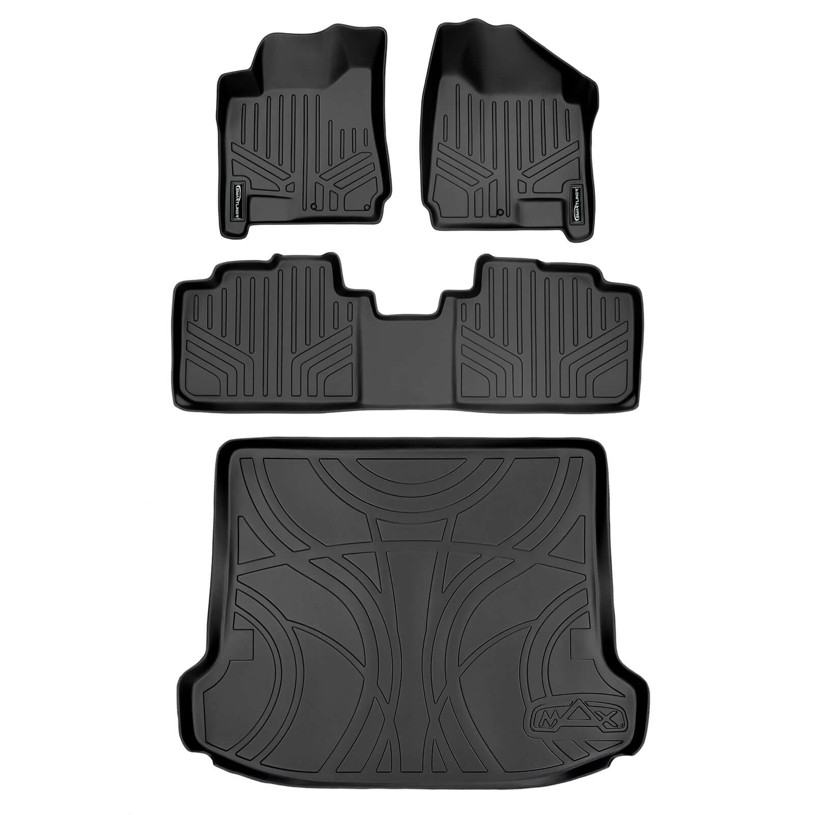 Smart Trim™ Floor Liners For 2010-2016 Cadillac SRX