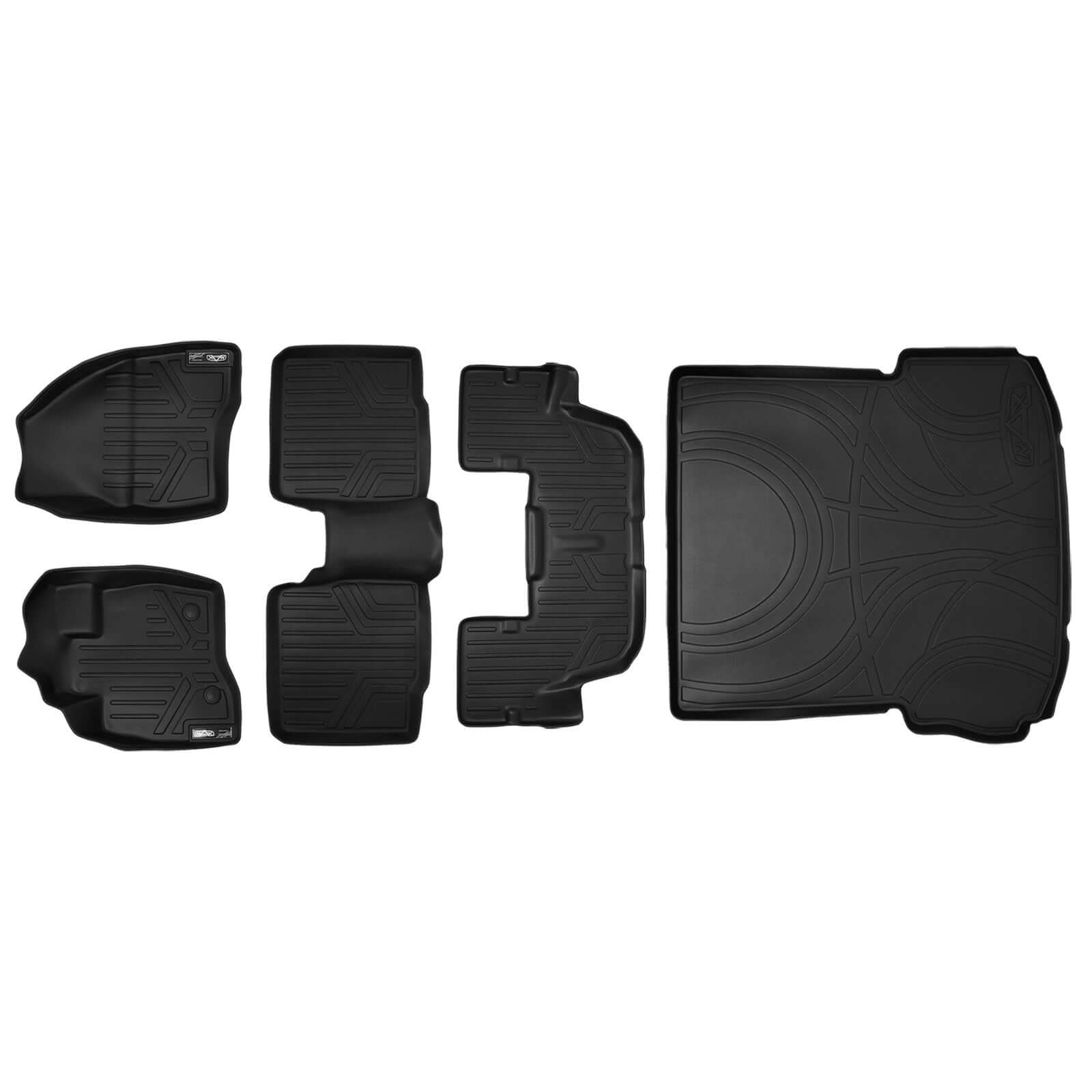 SMARTLINER Floor Liners for 2015-2016 Explorer (without 2nd Row Center Console)