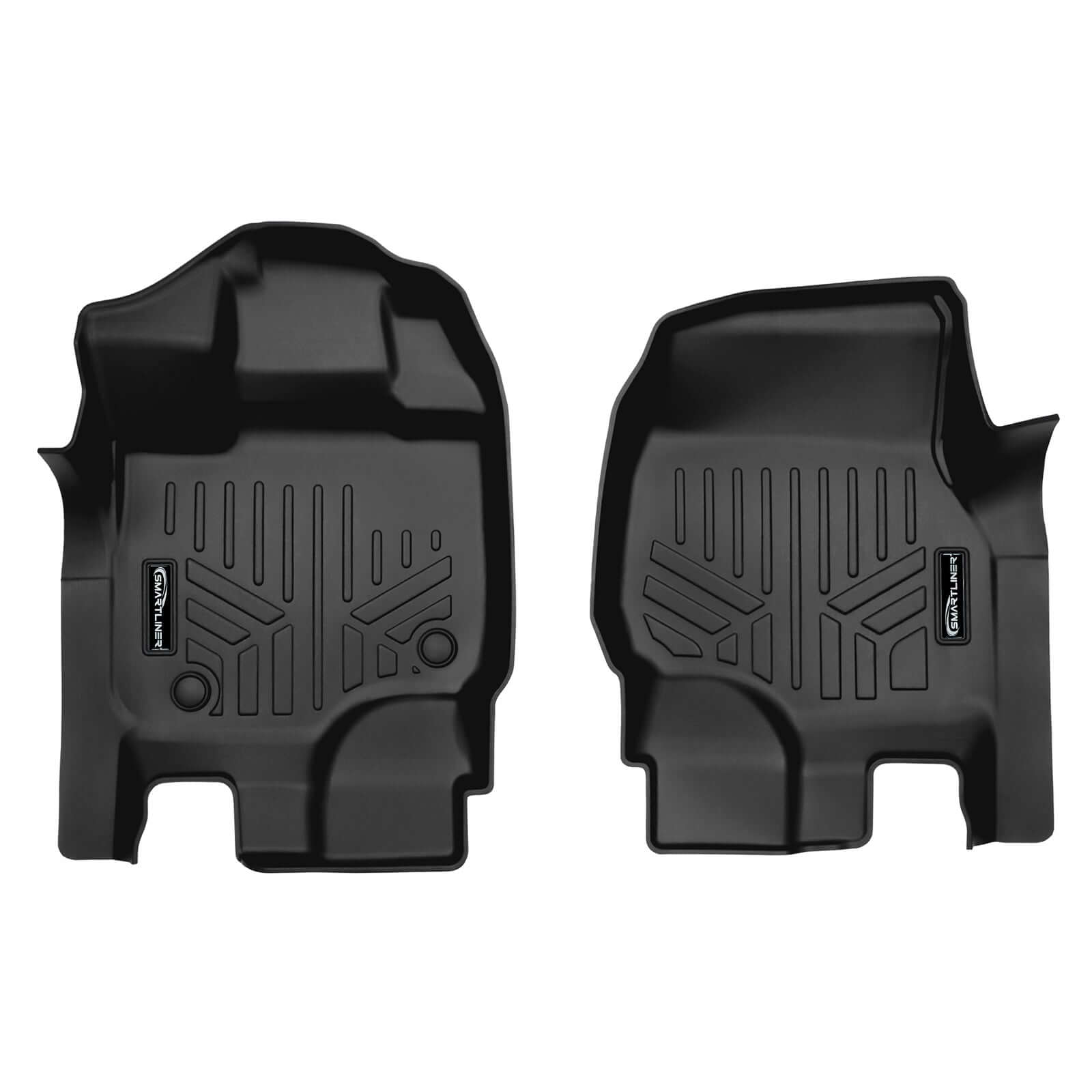 SMARTLINER Custom Fit Floor Liners For 2015-2026 Ford F-150 SuperCab with 1st Row Bucket Seats Vinyl Flooring