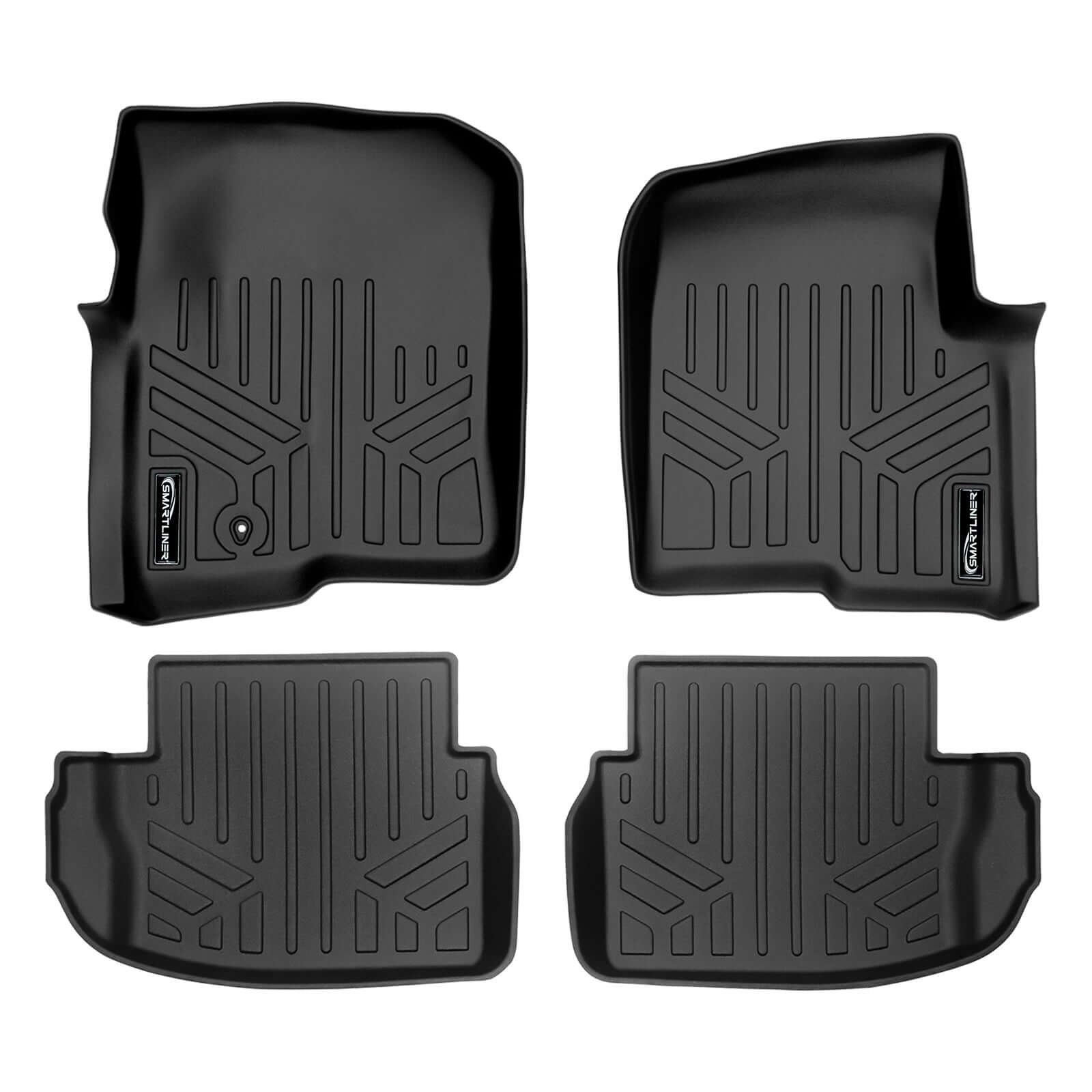 SMARTLINER Floor Liners for 2017-2025 Mercedes Benz C-Class (Only Fits Coupe Models)