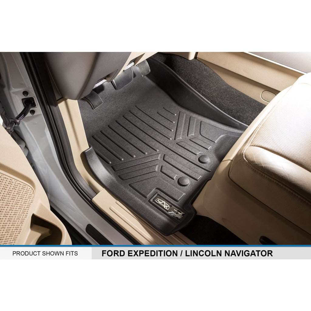Smart Trim™ Floor Liners For 2011 - 2017 Ford Expedition EL/ Lincoln Navigator (with Console)