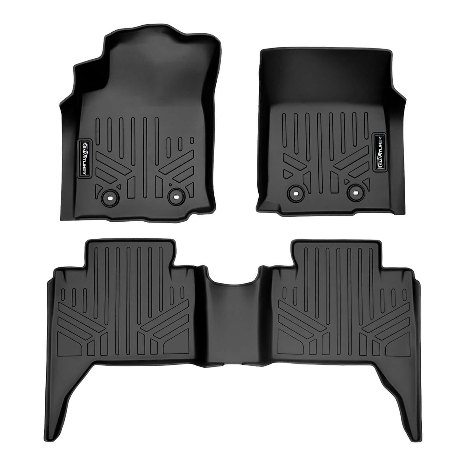 SmartCoverage™ Floor Liners For 2018-2023 Toyota Tacoma with Manual Transmission