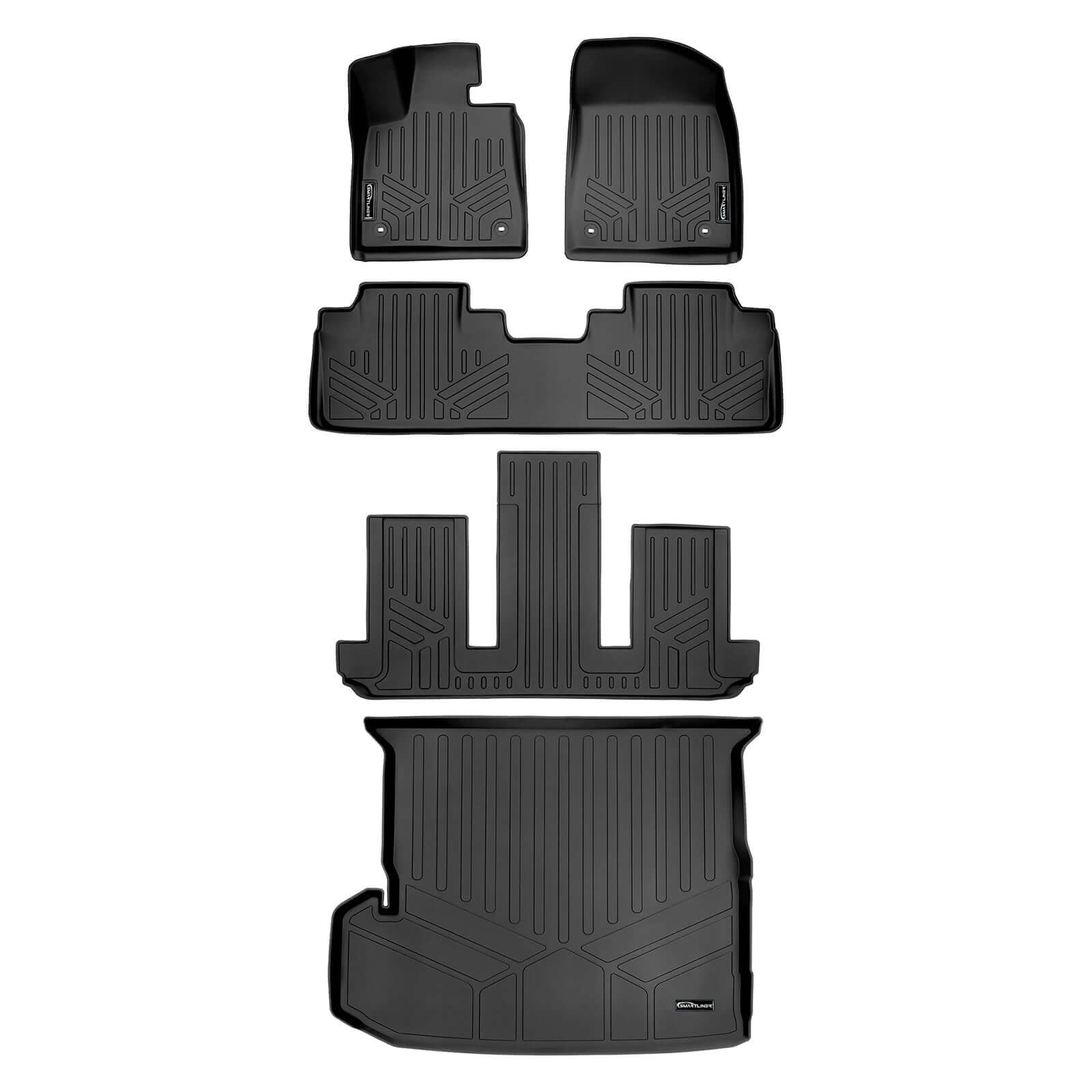 SMARTLINER Floor Liners for 2018-2022 Lexus RXL (6 Passenger)