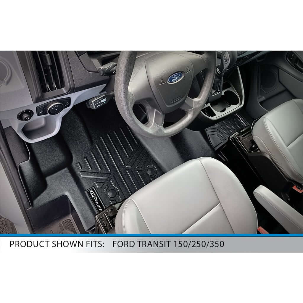 SMARTLINER Floor Liners for 2015-2019 Ford Transit (No Transit Connect)