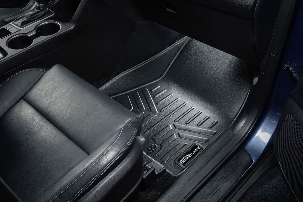SMARTLINER Floor Liners for Black for 2019-2021 Hyundai Tucson (With hook retention)