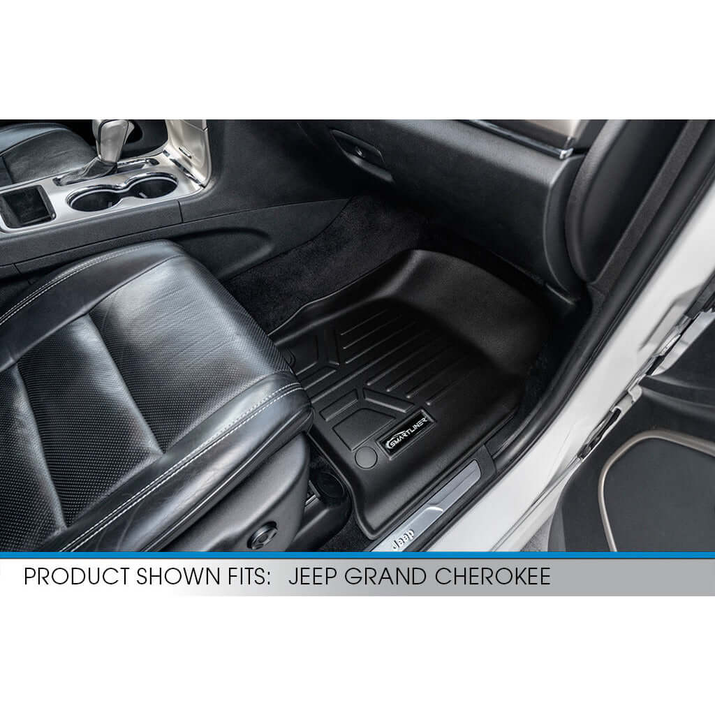 Smart Trim™ Floor Liners For 2016-2025 Dodge Durango ((2nd Row Bench))