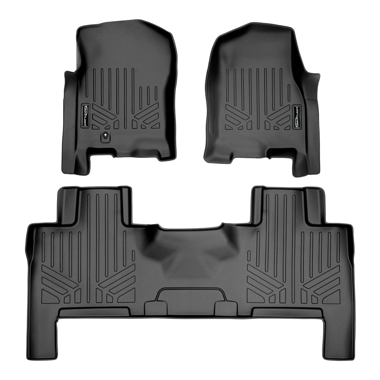Smart Trim™ Floor Liners For 2007 - 2010 Ford Expedition/Lincoln Navigator (with Console)