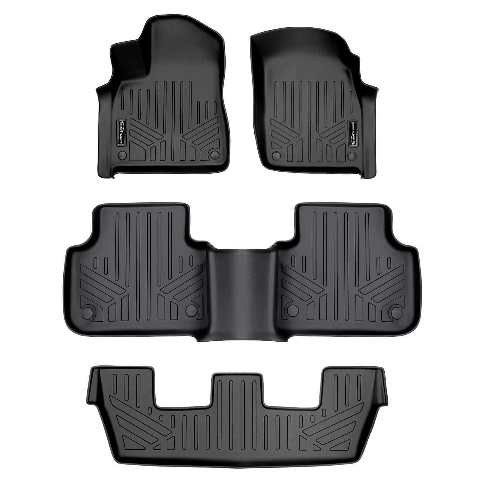 SMARTLINER Floor Liners for 2017-2025 Audi Q7