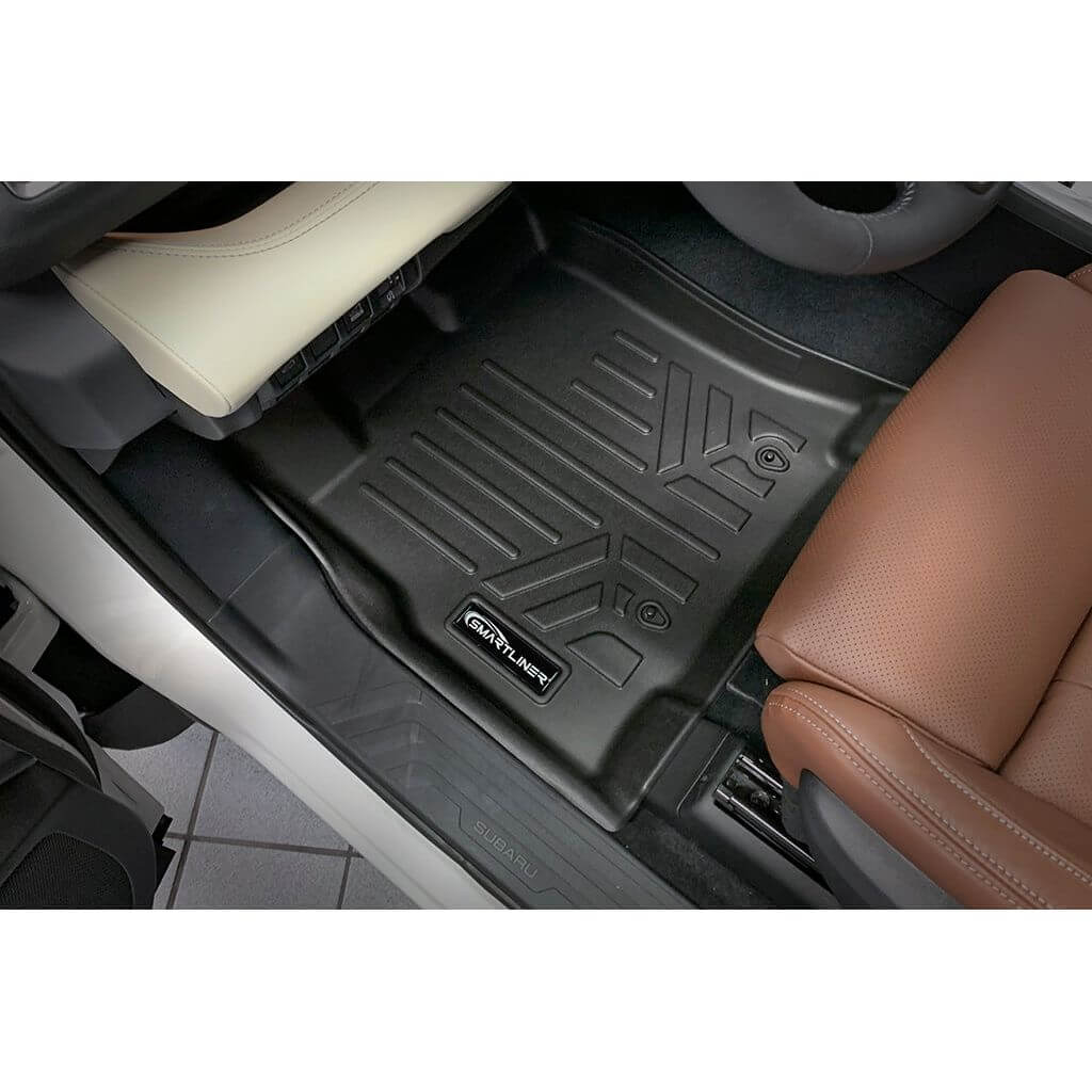 Smart Trim™ Floor Liners For 2019-2026 Subaru Ascent (2nd Row Bench) and With Subwoofer in the Cargo Area