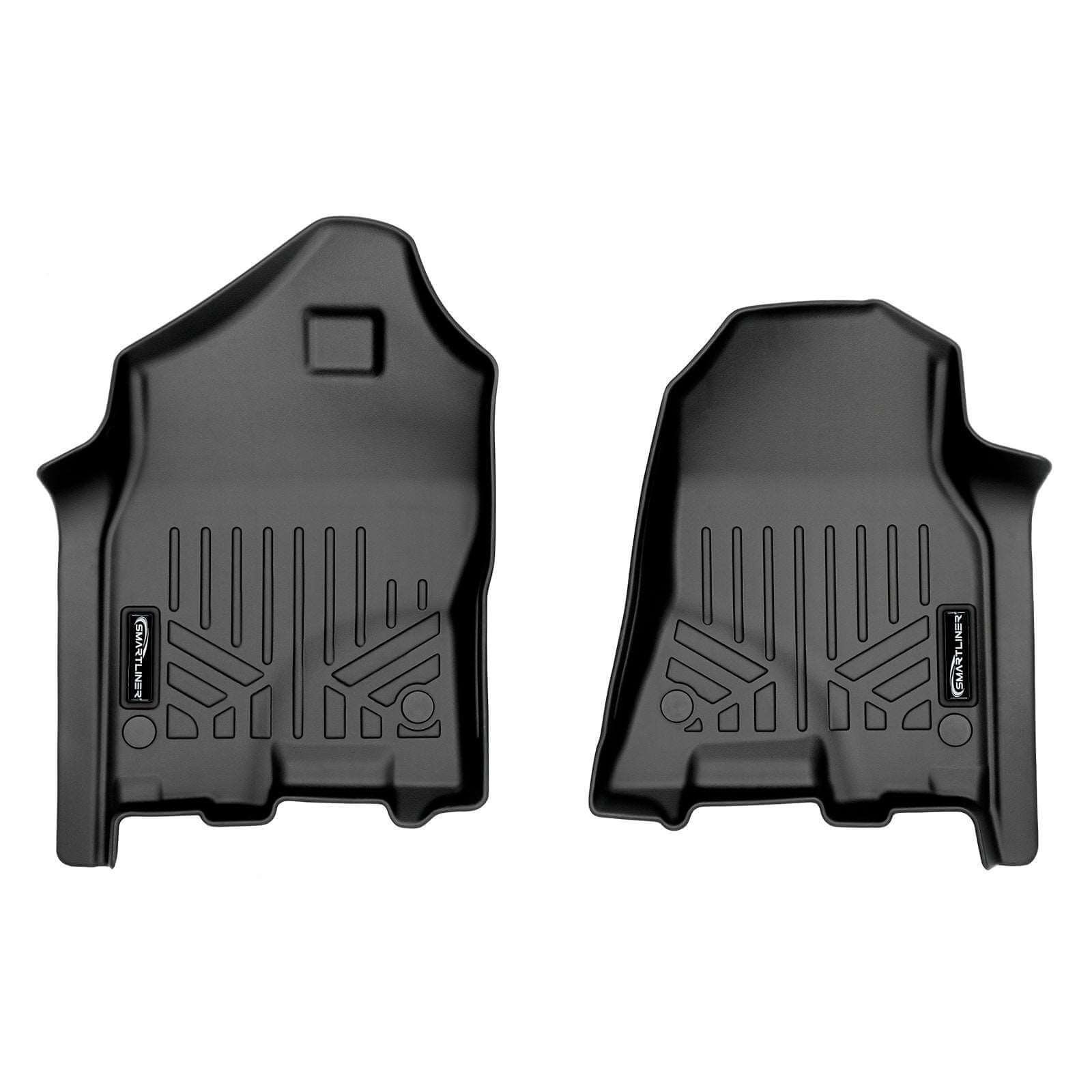 SmartCoverage™ Floor Liners For 2019 - 2024 Ram 1500 Crew Cab Vinyl without Rear Underseat Storage Box