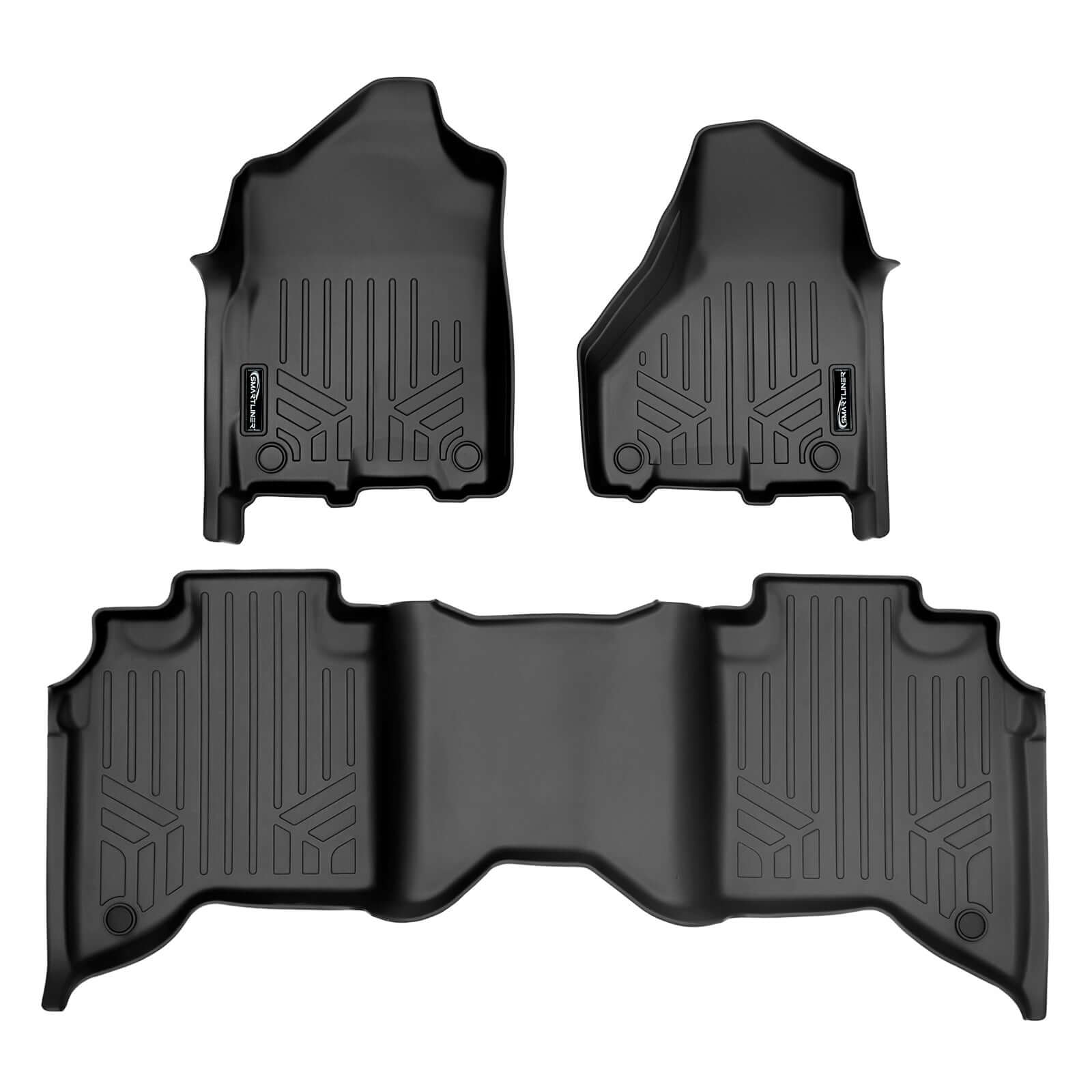 SMARTLINER Custom Fit Floor Liners For 2019-2026 Ram 2500/3500 Crew Cab with 1st Row Bucket or Bench Seats