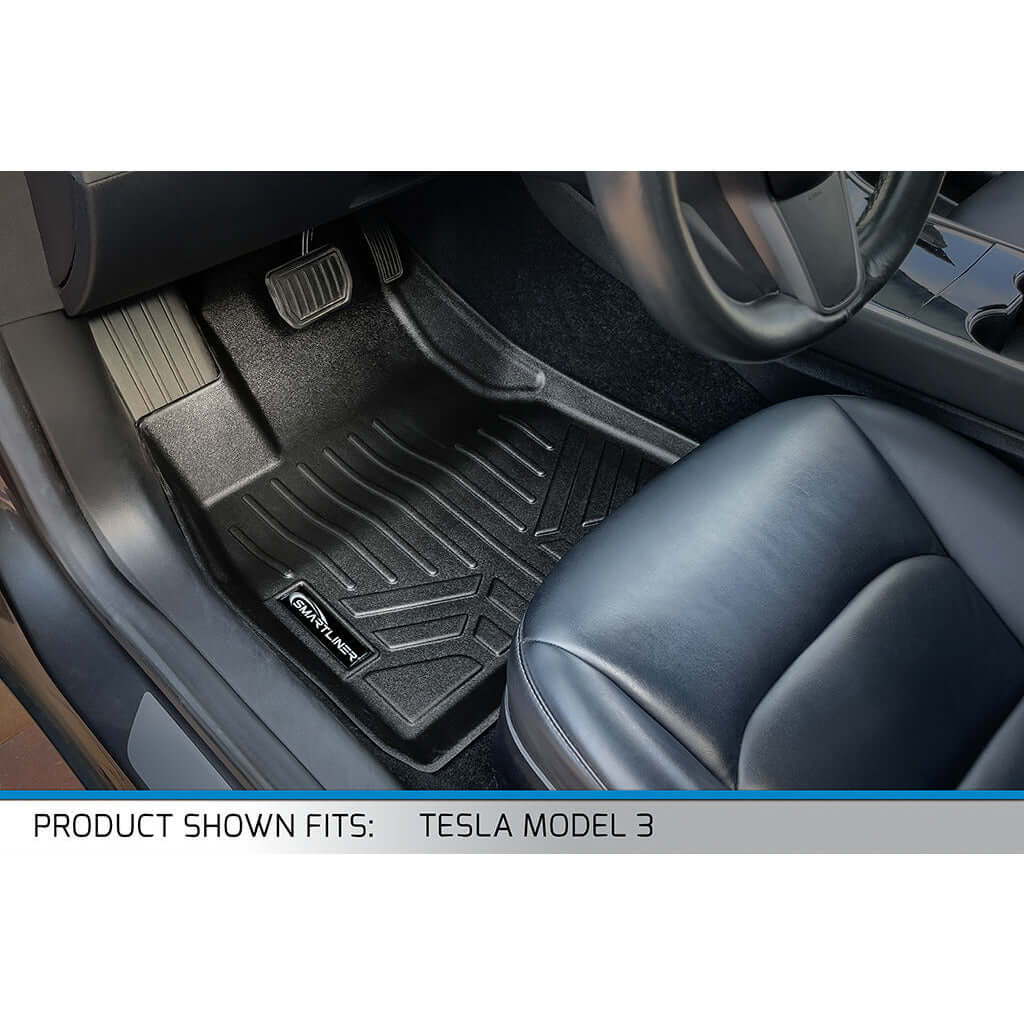 SMARTLINER Floor Liners for 2024-2026 Tesla Model 3