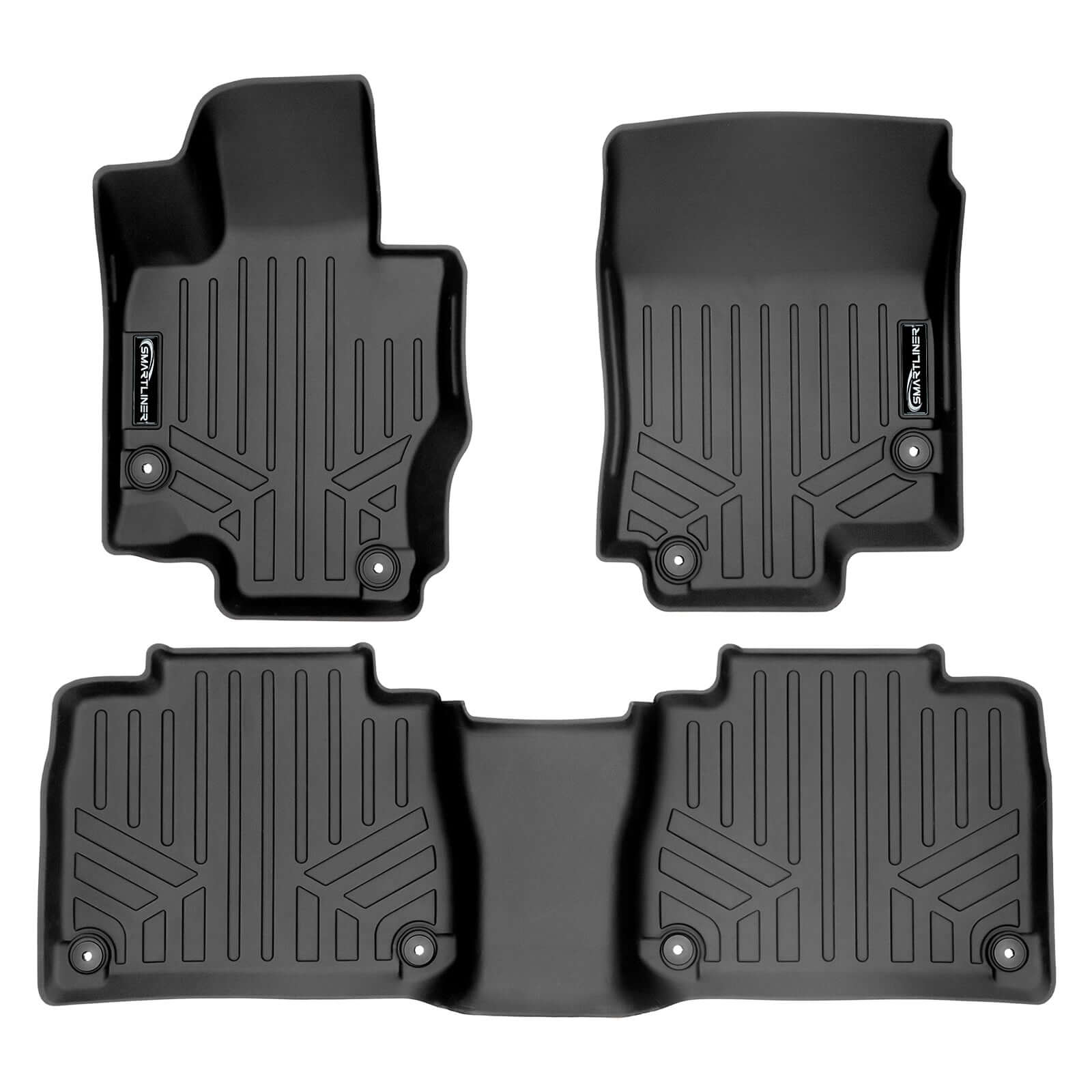 SMARTLINER Floor Liners for 2020-2025 Mercedes-Benz GLE-Class 5 Passenger