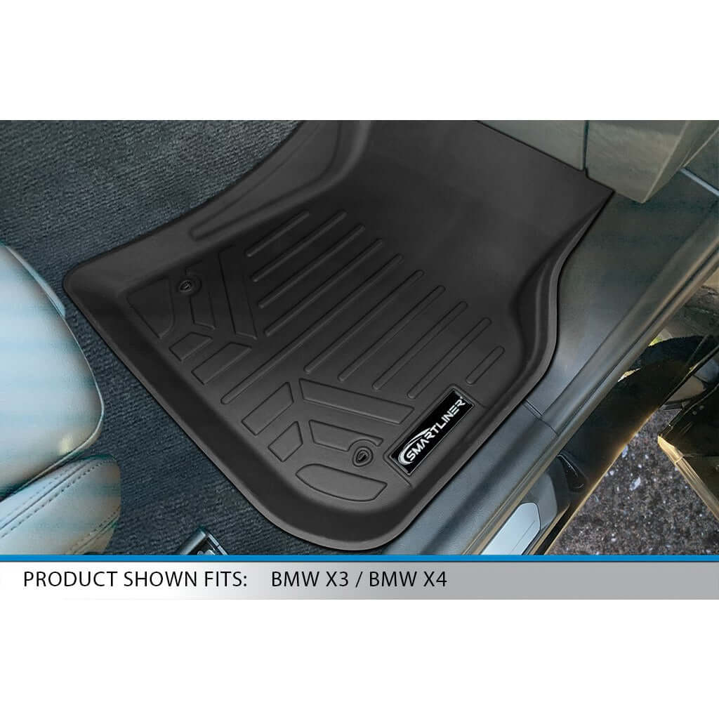 SMARTLINER Floor Liners for 2018-2024 BMW X3/ BMW X4 2019-2024
