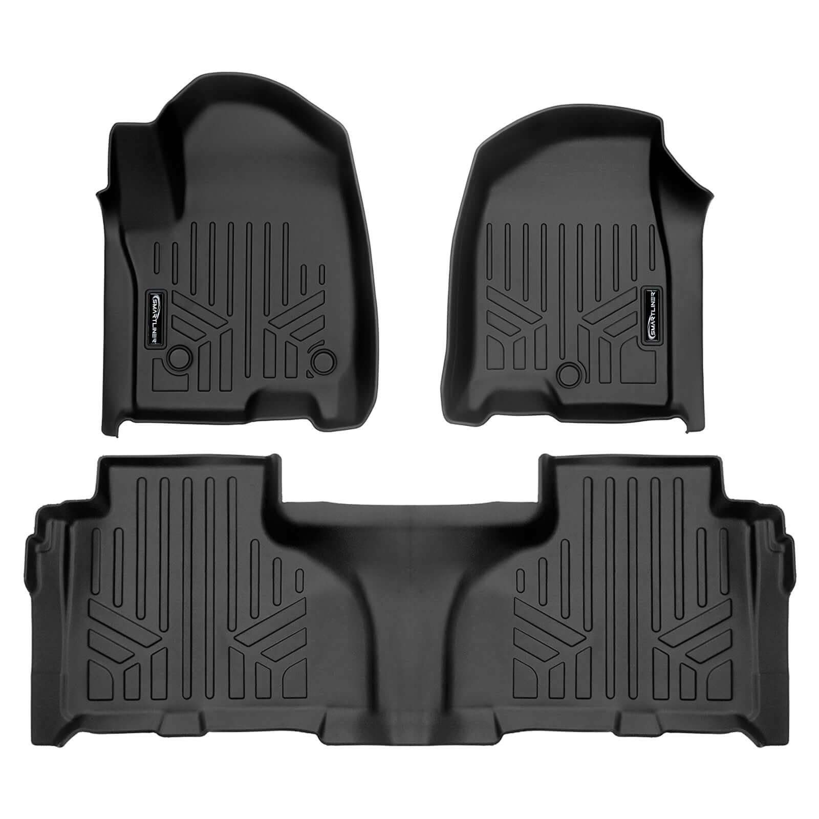 SMARTLINER Floor Liners for 2021-2025 Chevrolet Suburban (2nd Row Bucket)