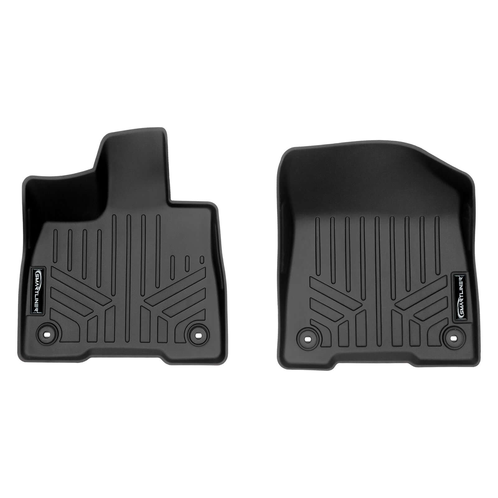 SMARTLINER Custom Fit Floor Liners For 2021-2026 Toyota Sienna with 2nd Row Bucket Seats and Spare Tire