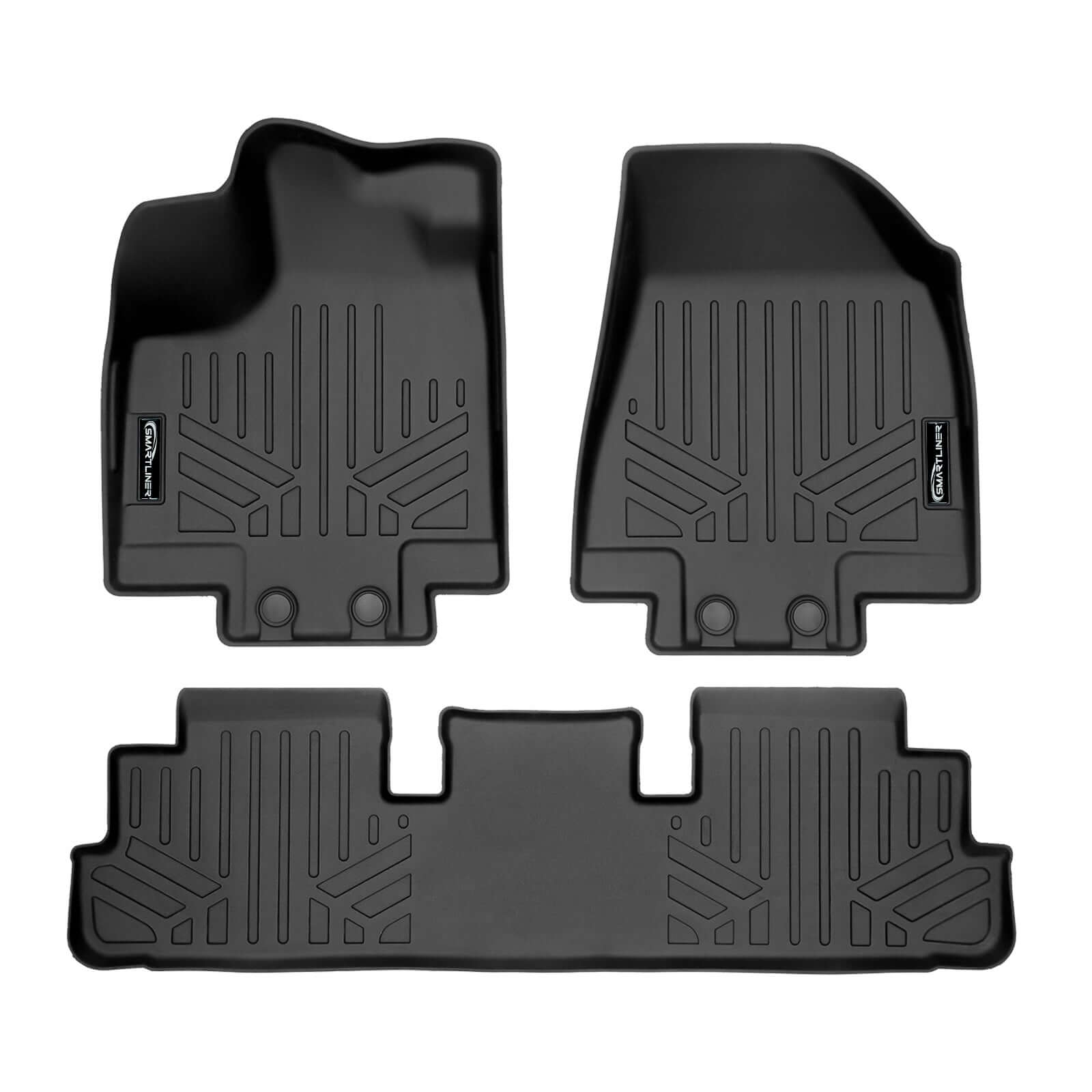 SMARTLINER Floor Liners for 2022-2026 Nissan Pathfinder (7 Passenger)