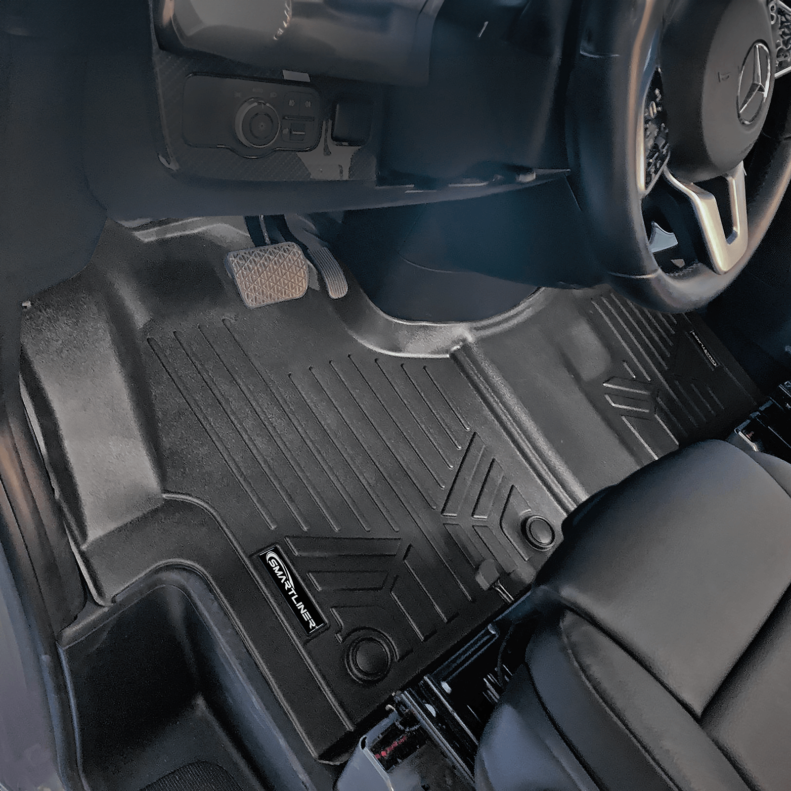 SMARTLINER Custom Fit Floor Liners For 2019-2026 Mercedes-Benz Sprinter (Cargo Van)
