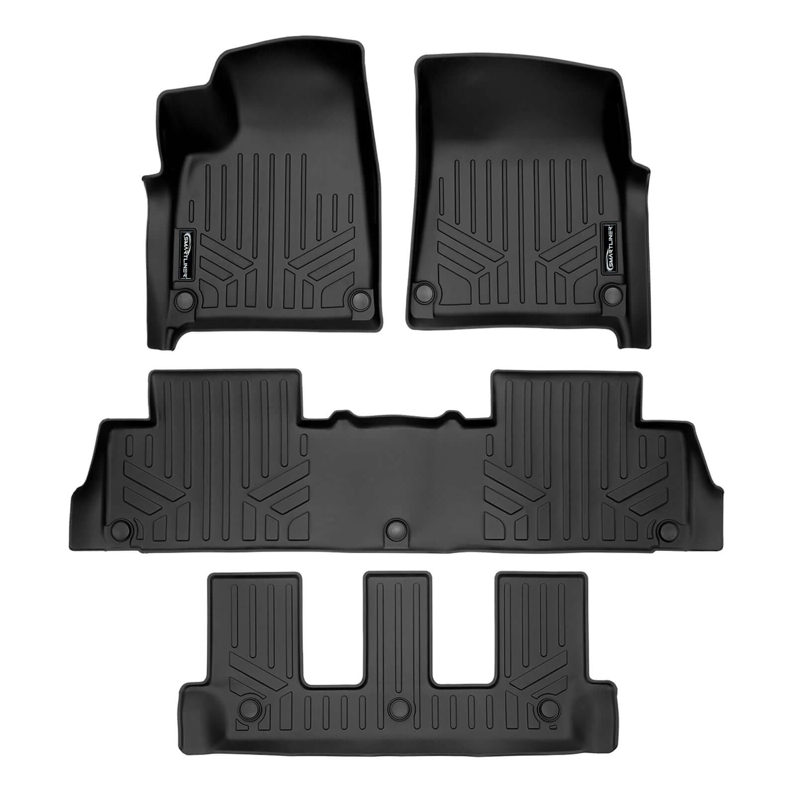 SMARTLINER Floor Liners for 2024 Rivian R1S
