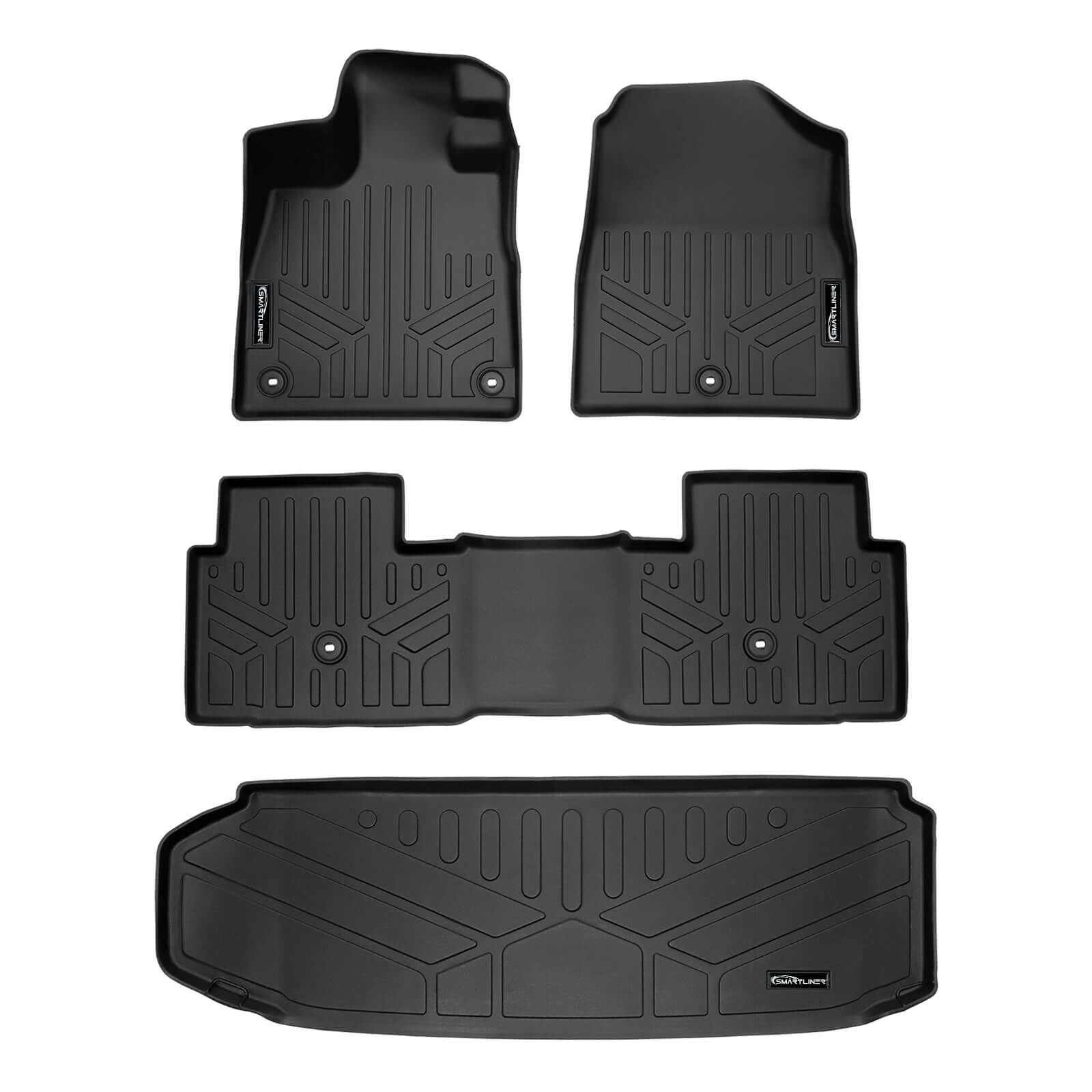 SMARTLINER Floor Liners for 2023-2026 Honda Pilot