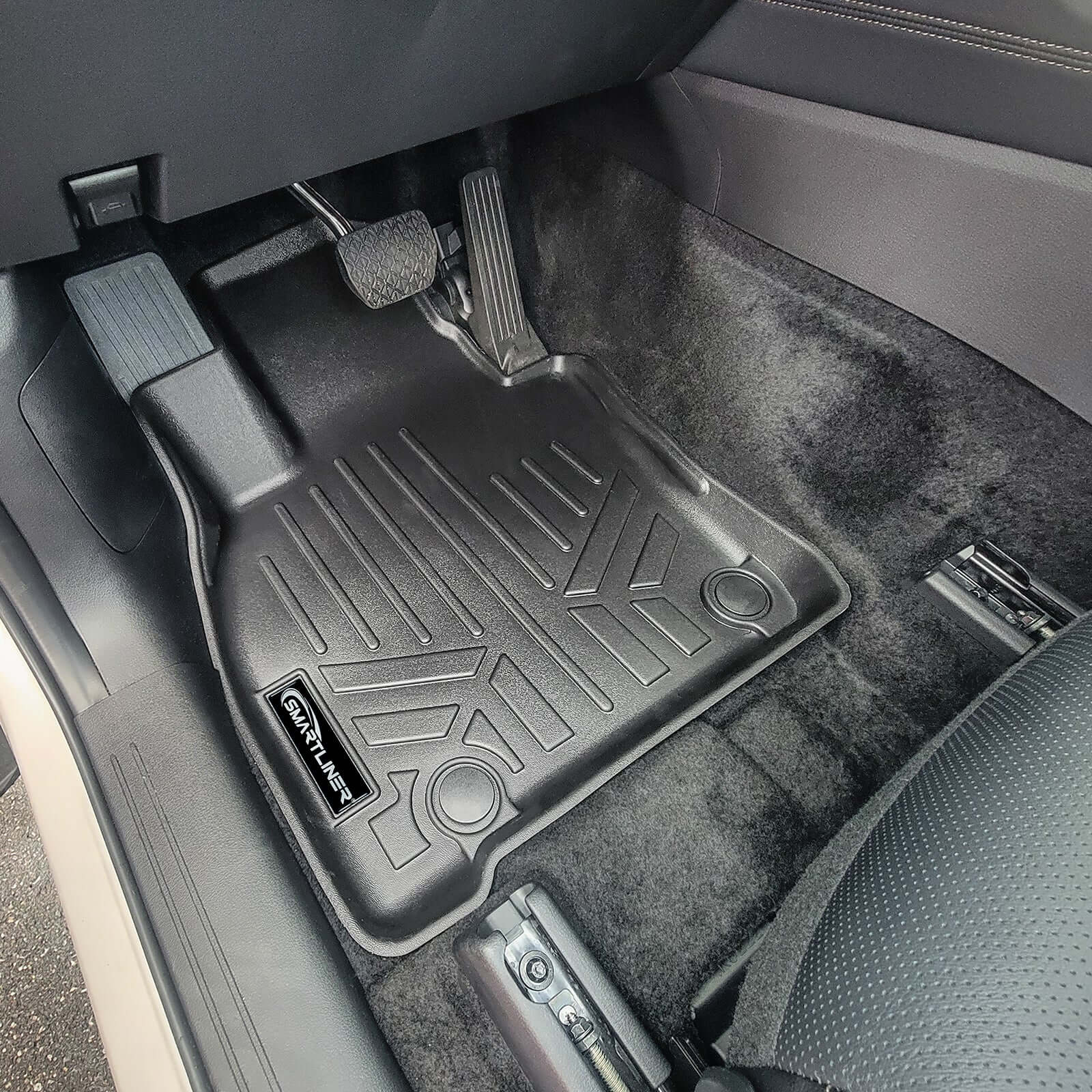 SMARTLINER Floor Liners for 2024-2026 Mazda CX-90 (Only Fits 2nd Row Bucket Seats With No Center Console)