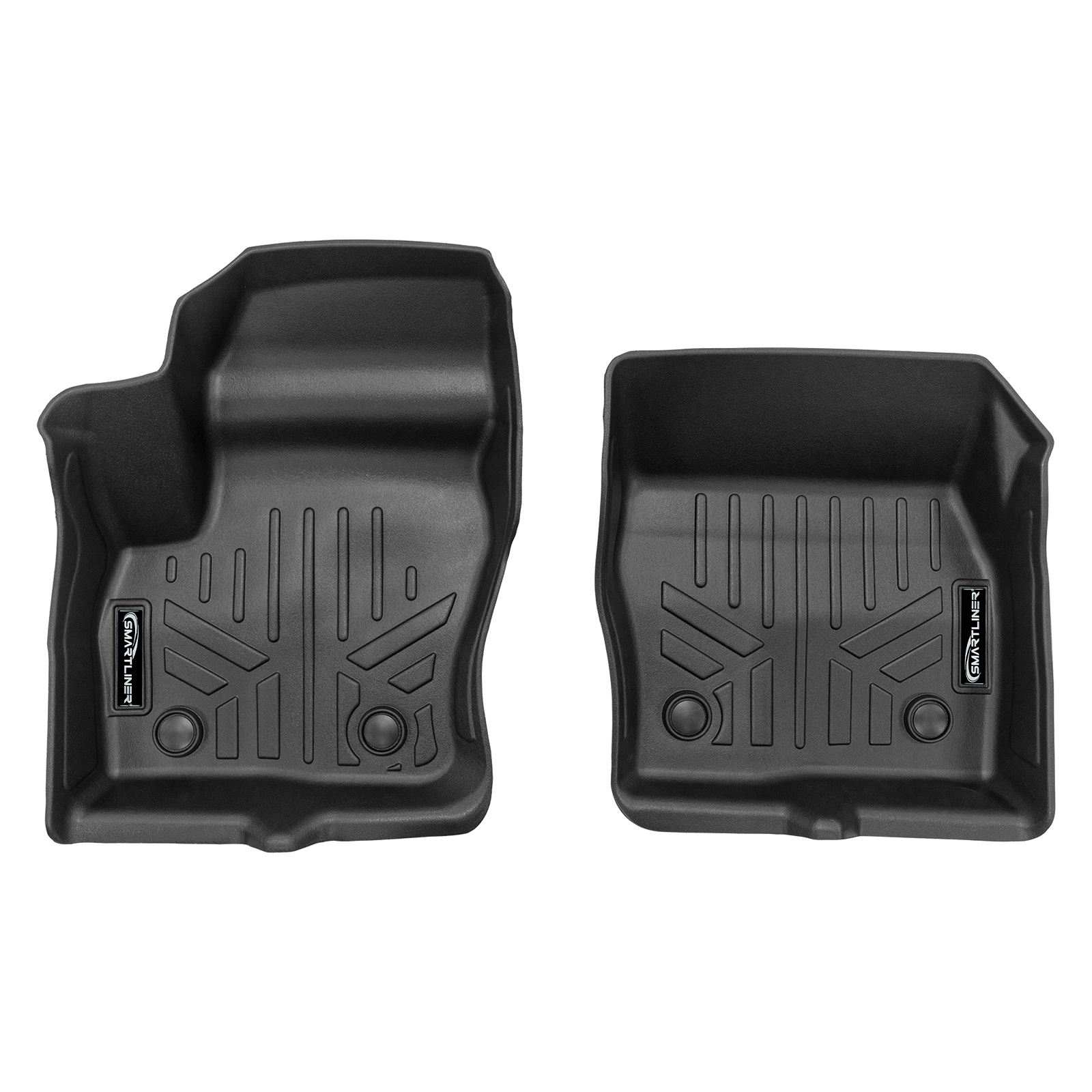 SMARTLINER Floor Liners for 2018-2025 Transit Connect With Vinyl and without secondary footrest (Short and Long Wheelbase)