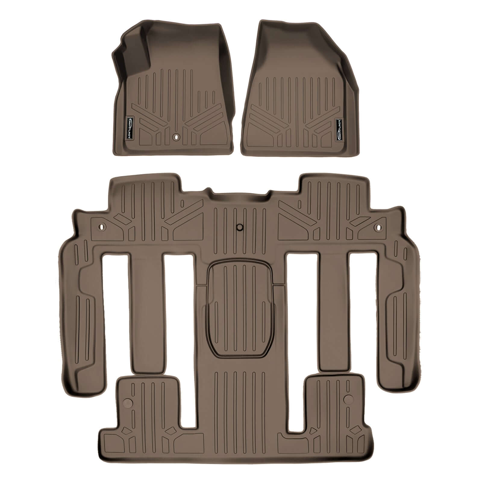 SMARTLINER Floor Liners for Traverse/Enclave (2nd Row Bucket)