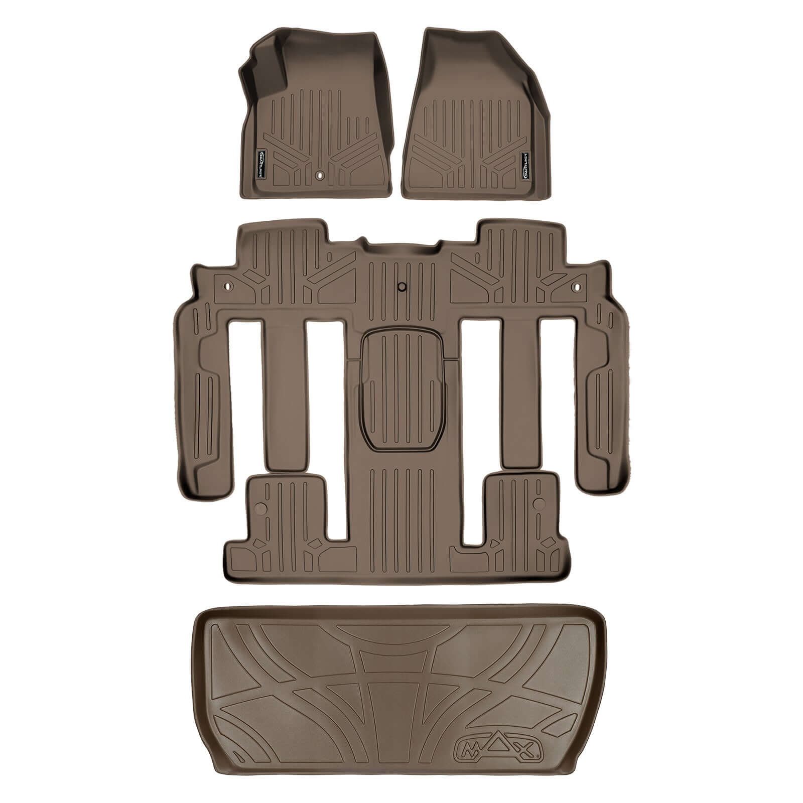 SMARTLINER Floor Liners for Traverse/Enclave (2nd Row Bucket)