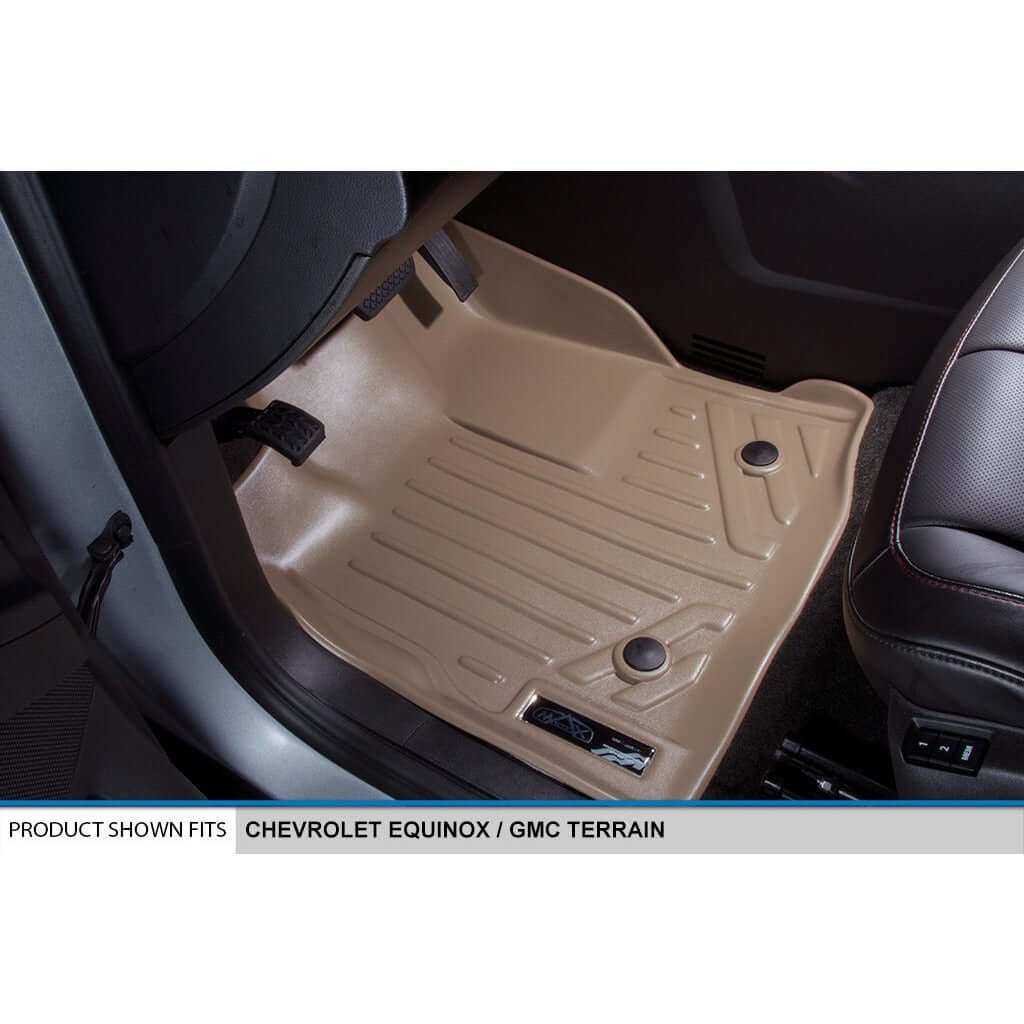 Smart Trim™ Floor Liners For 2011-2017 Chevy Equinox / GMC Terrain (with Dual Front Floor Posts)