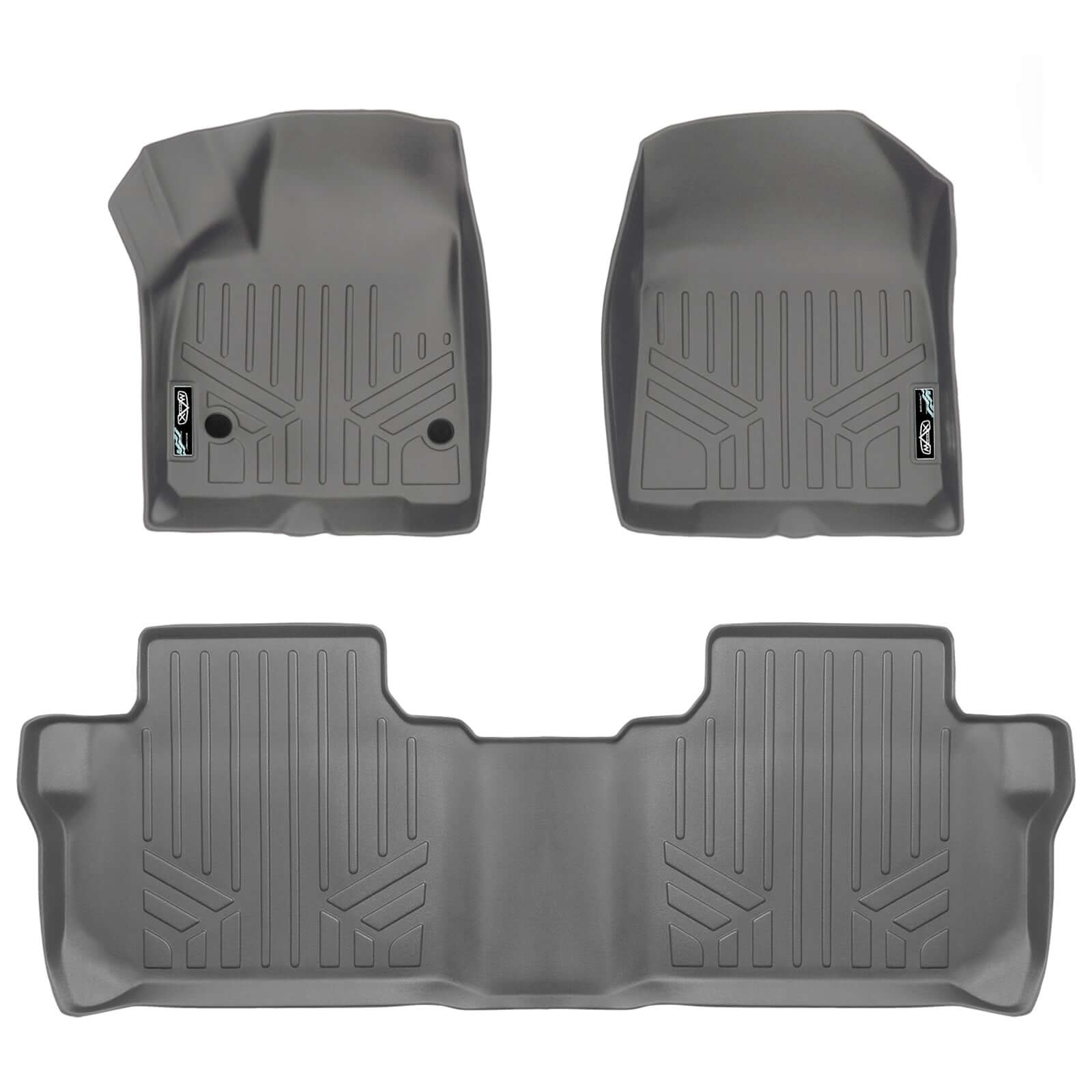 SMARTLINER Floor Liners for 2017-2023 GMC Acadia (7 Passenger)