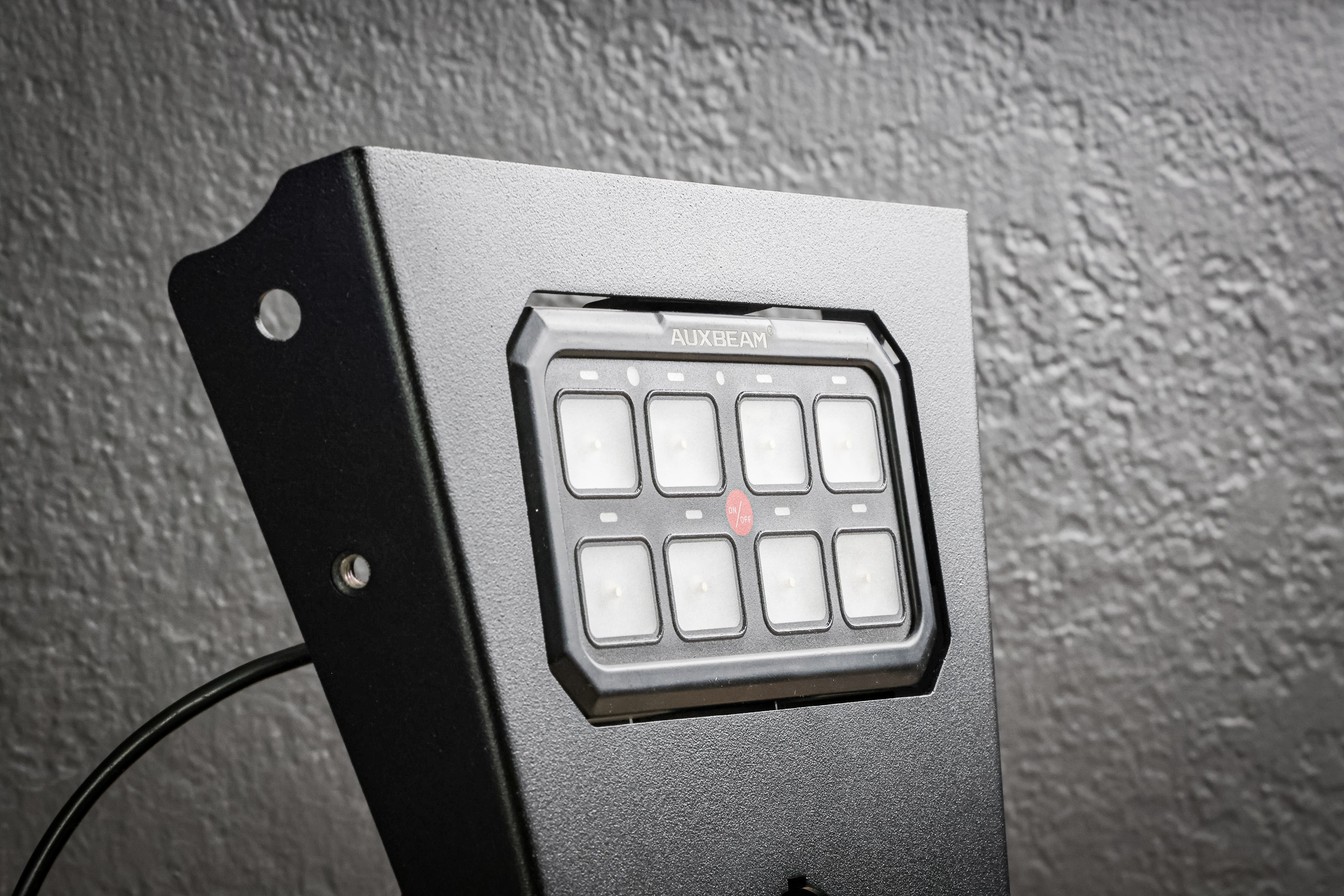 Can-Am X3 Auxbeam XL 8-Gang Switch Panel Mount