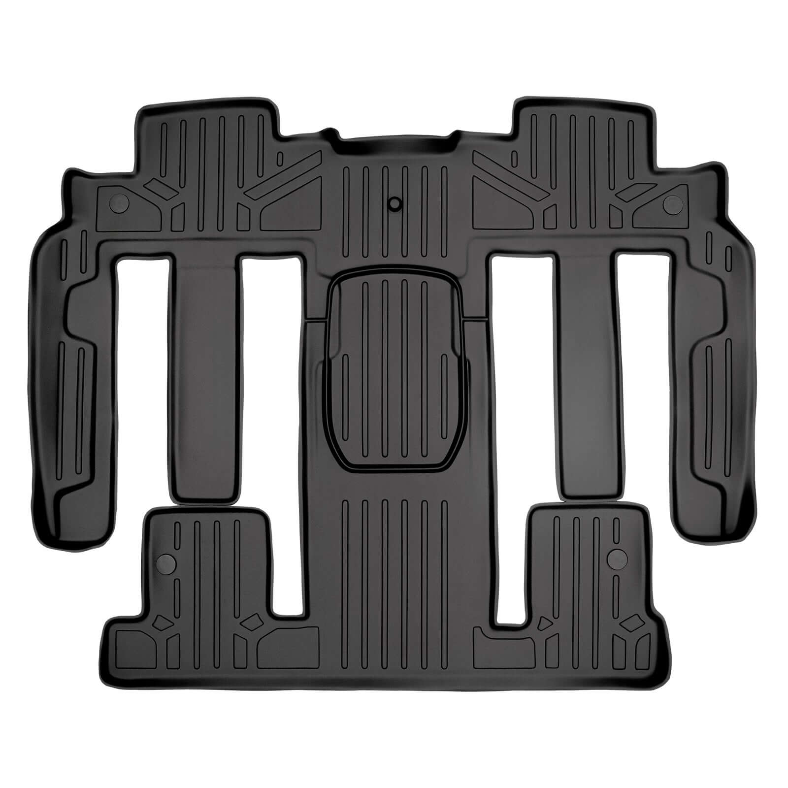 SMARTLINER Floor Liners for 2009-2010 Chevrolet Traverse (2nd Row Bucket)