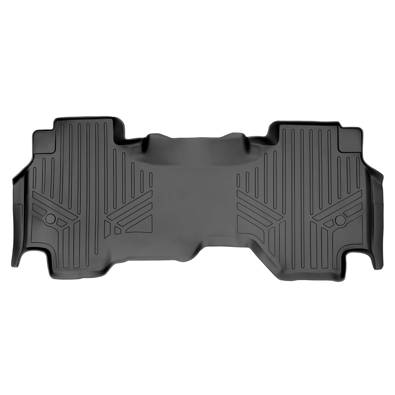 SMARTLINER Custom Fit Floor Liners For 19-21 Ram 1500 Quad Cab Vinyl Floor with 1st Row Bench Seat