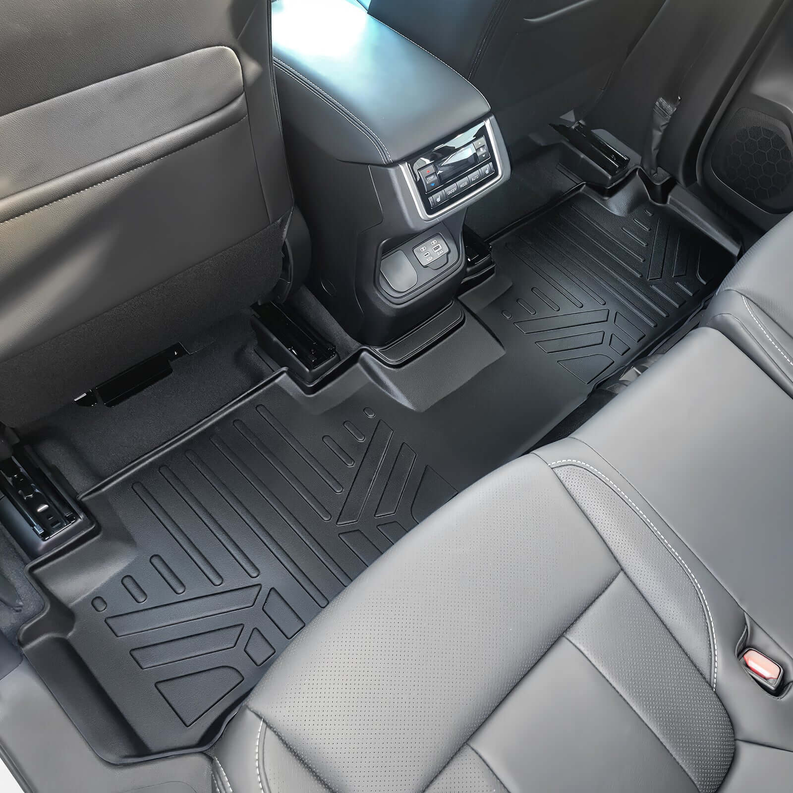 Smart Trim™ Floor Liners For 2019-2026 Subaru Ascent (2nd Row Bench) and With Subwoofer in the Cargo Area