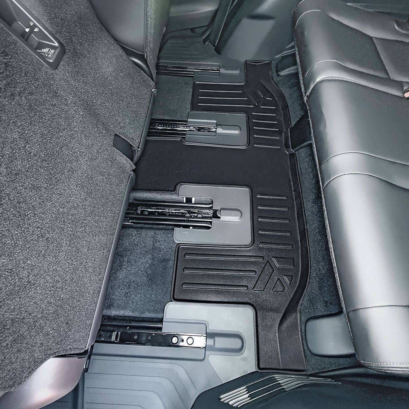 Smart Trim™ Floor Liners For 2019-2026 Subaru Ascent (2nd Row Bench) and With Subwoofer in the Cargo Area