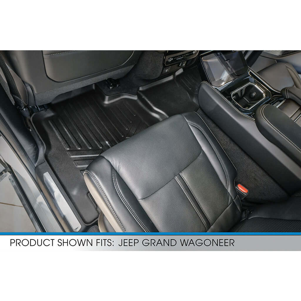 SMARTLINER Floor Liners for 2022-2025 Jeep Grand Wagoneer (8 Passenger Model)