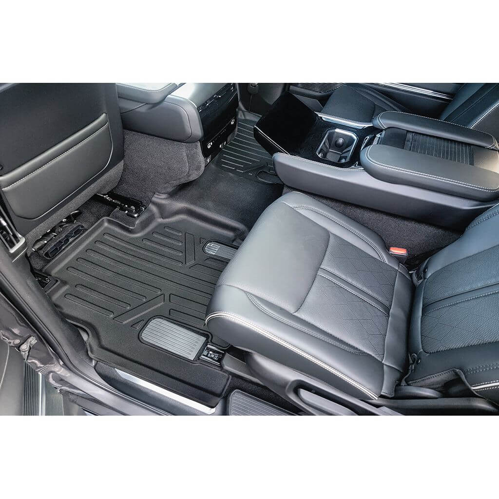 SMARTLINER Floor Liners for 2022-2025 Jeep Grand Wagoneer (7 Passenger Model)