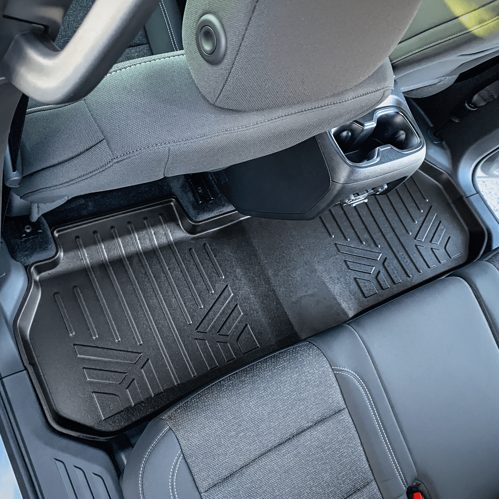 SMARTLINER Floor Liners for 2024-2026 GMC Acadia/Chevrolet Traverse/Buick Enclave (2nd Row Bucket)