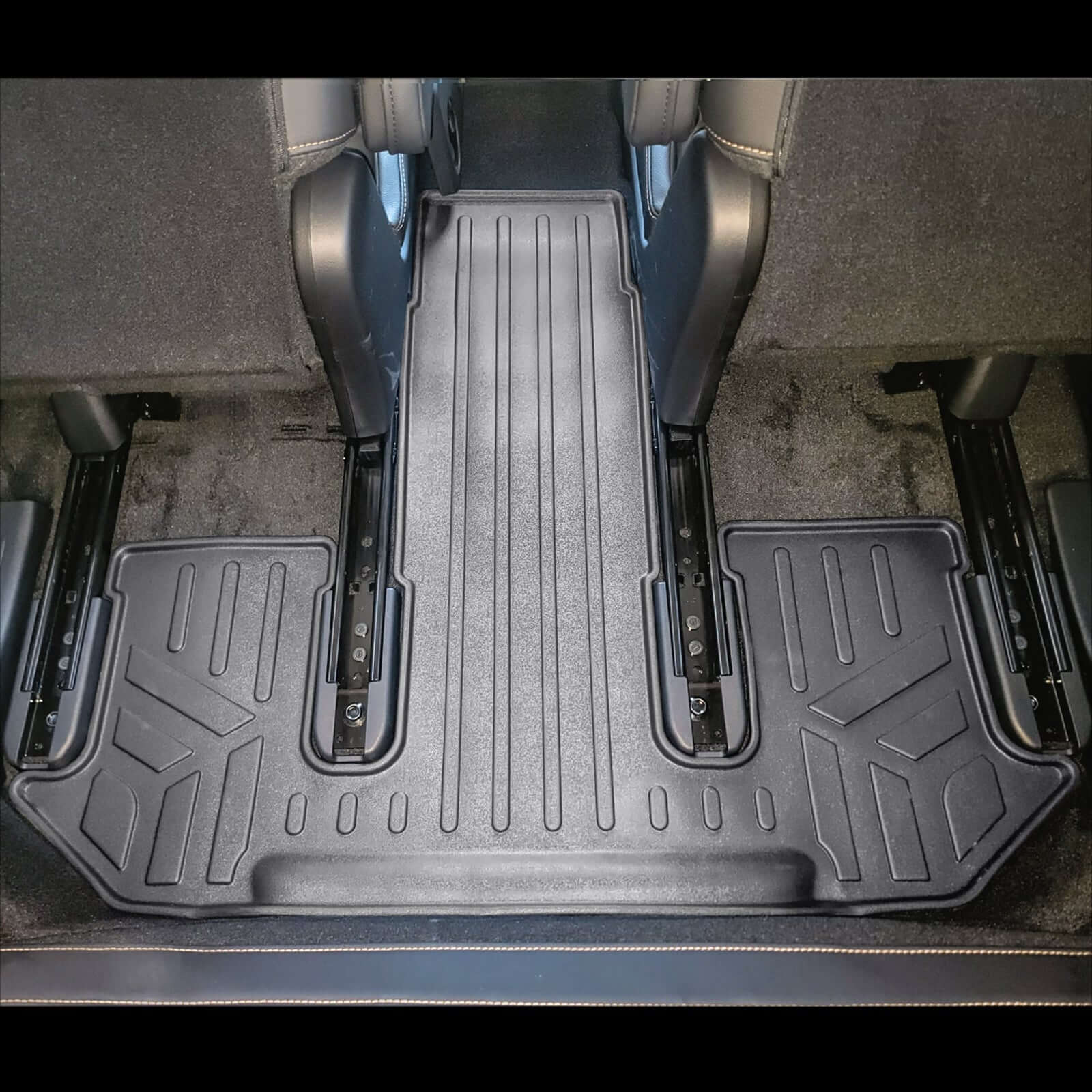 SMARTLINER Floor Liners for 2024-2026 Mazda CX-90 Plug-In Hybrid (Only Fits 2nd Row Bucket Seats With Center Console)