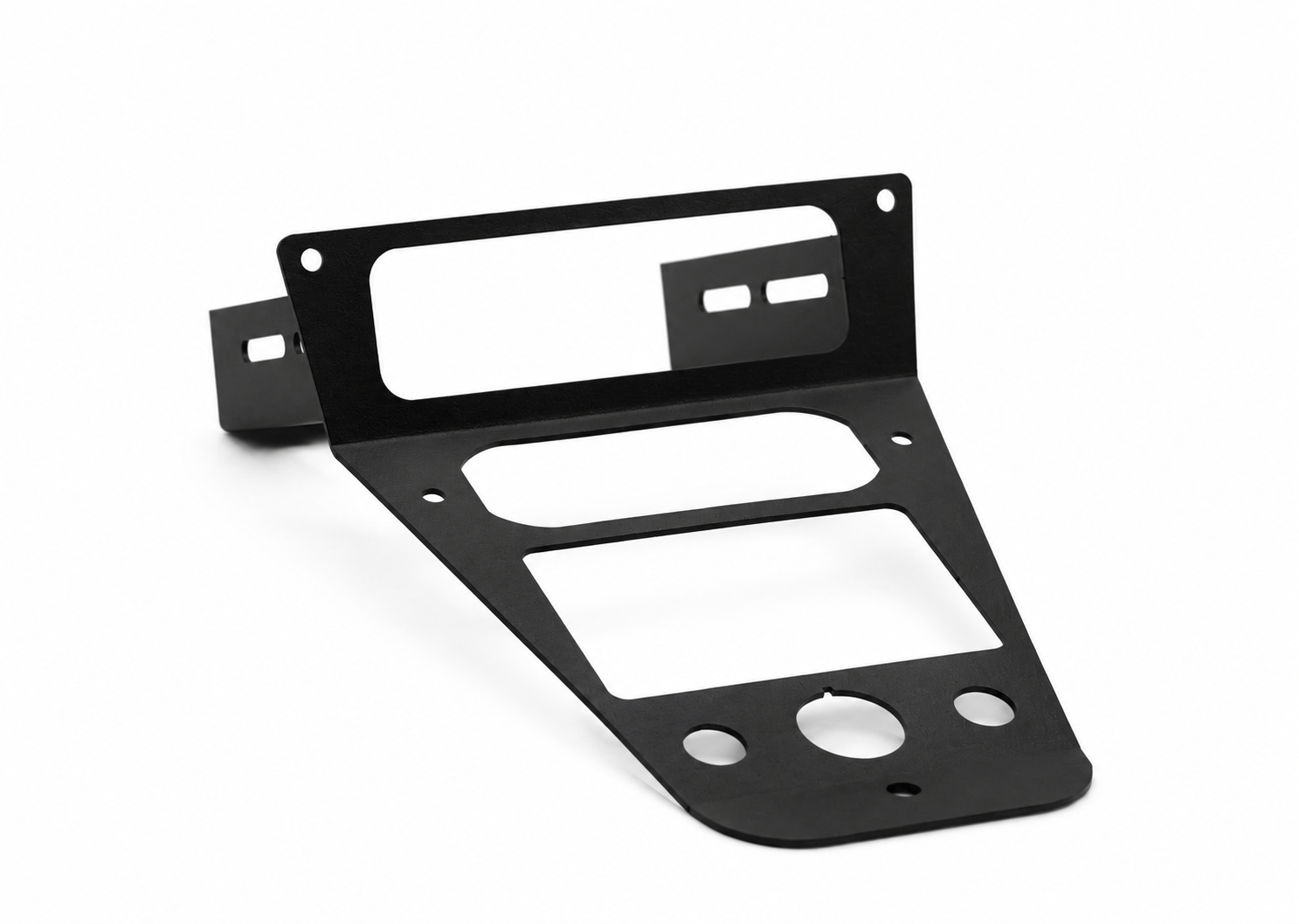 Polaris RZR Pro R Short Console – Rugged Radios + RLB 8-Gang Switch Mount (2020–2024)