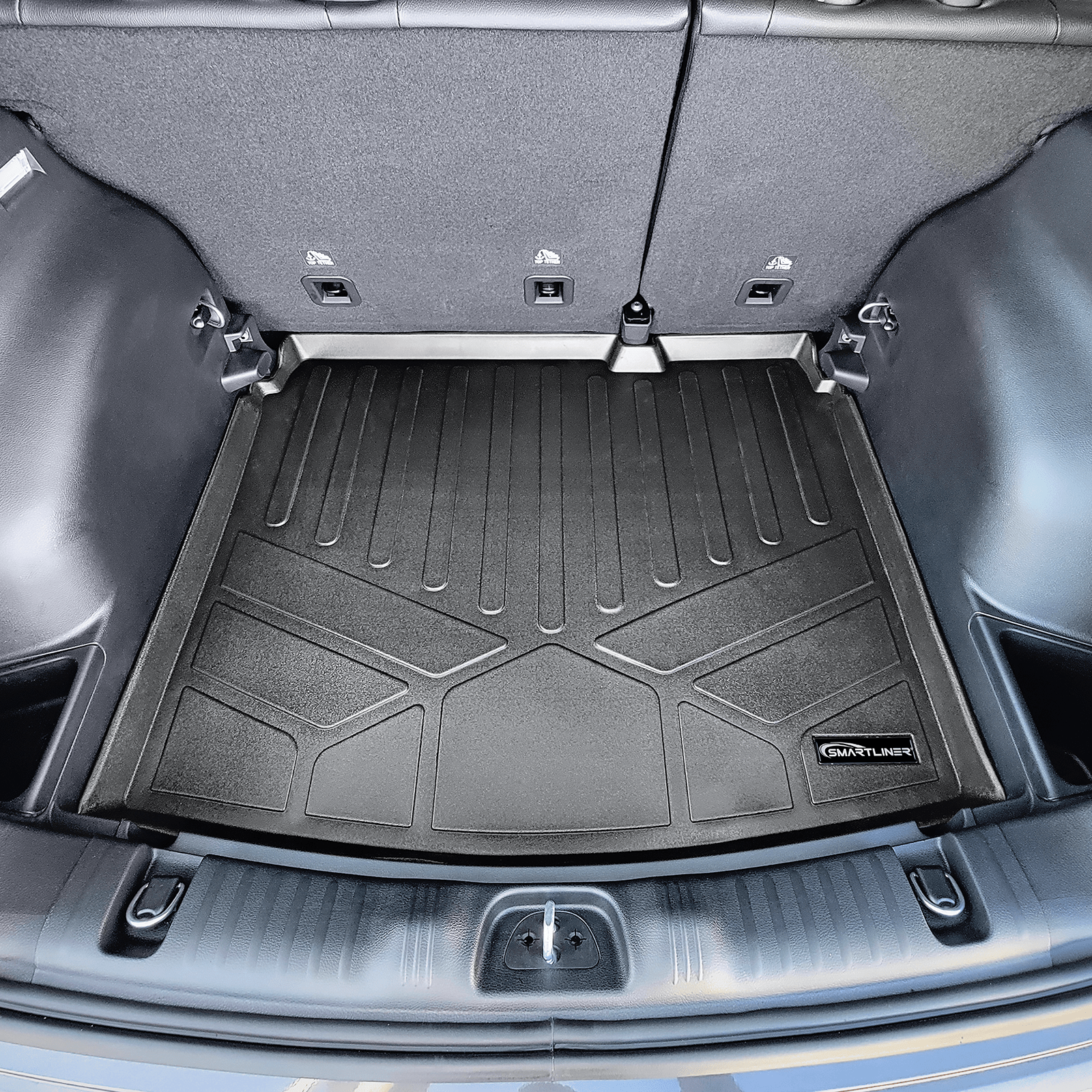 SMARTLINER Custom Fit Floor Liners For 2017-2026 Jeep Compass with Dual Driver Side Floor Hooks (New Body Style)