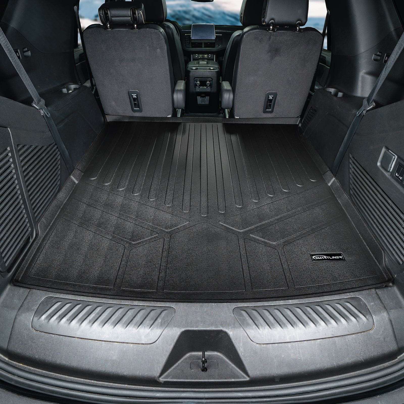 SMARTLINER Floor Liners for 2021-2026 Chevrolet Tahoe (2nd Row Bucket)