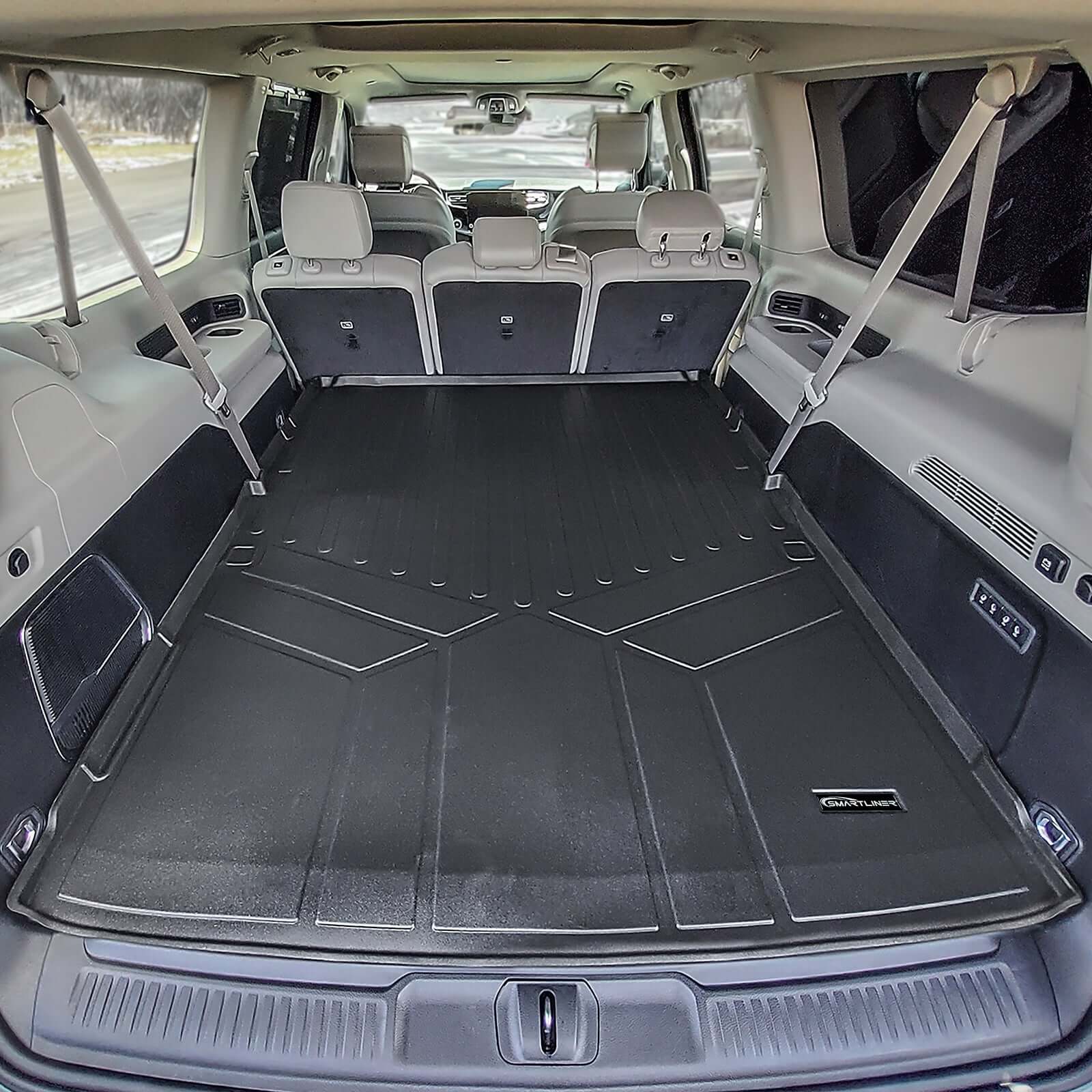 SMARTLINER Floor Liners for 2023-2025 Jeep Wagoneer L (7 Passenger Model)