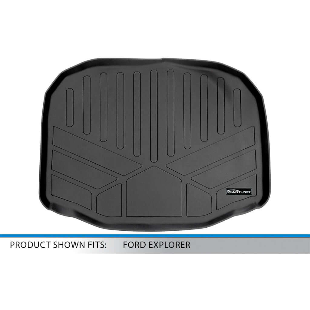 SMARTLINER Floor Liners for 2015-2016 Ford Explorer (with 2nd Row Center Console)